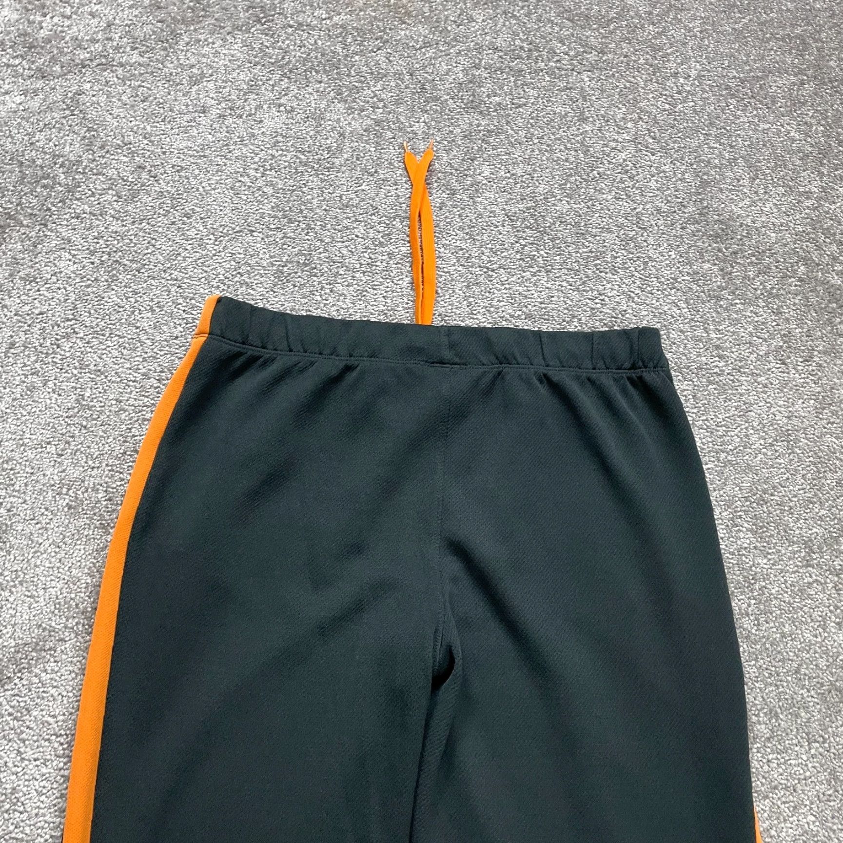 Lands' End Lands' End Track Pants Womens Large Gray Orange Drawstring Straight Ankle Zip Shirt Size 36" / US 14 / IT 50 - 4 Thumbnail