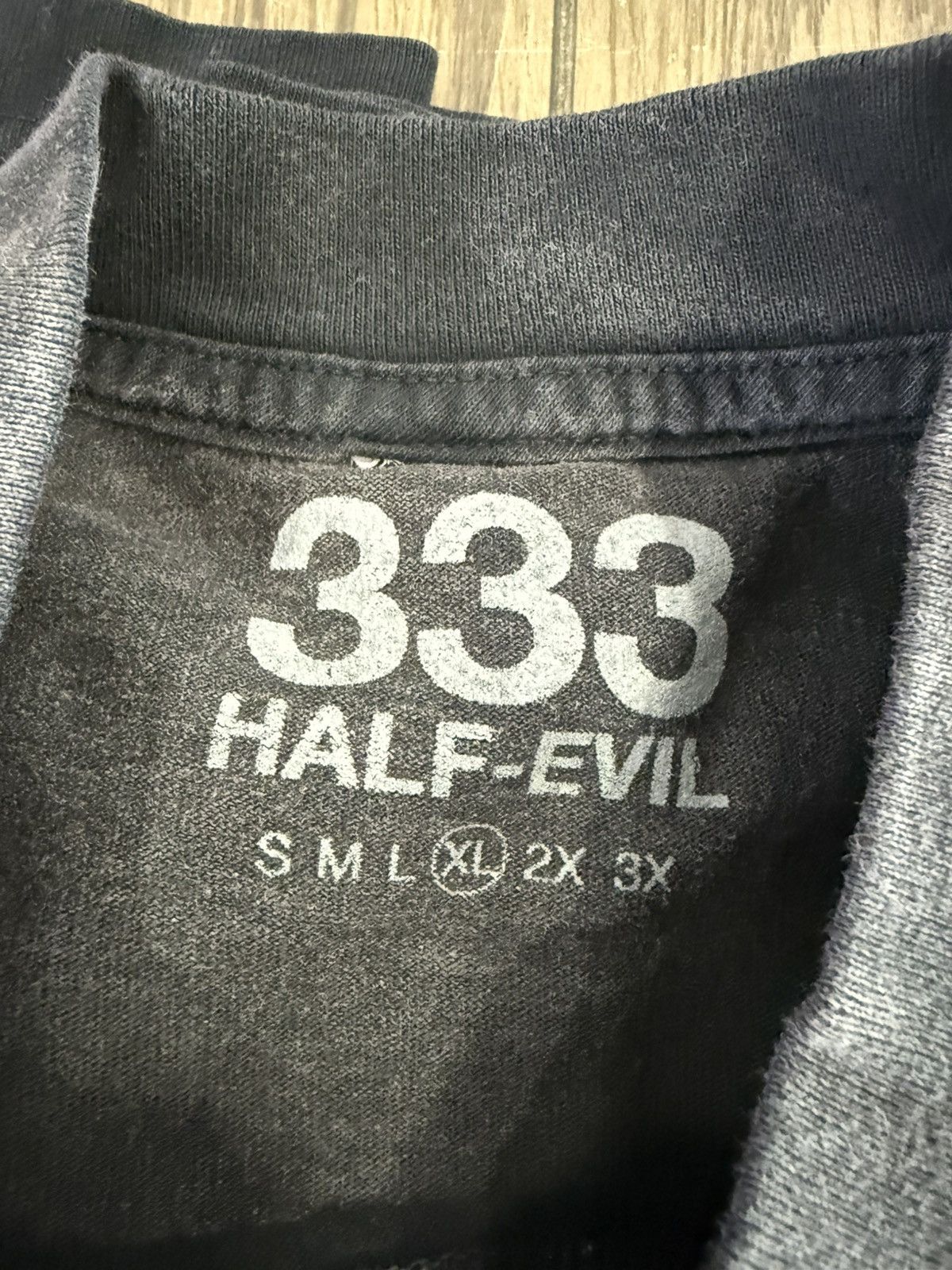 Half Evil ⚡️ Half Evil 333 Underworld Records Tee Shirt Black Size XL ⚡️ Size US XL / EU 56 / 4 - 5 Thumbnail