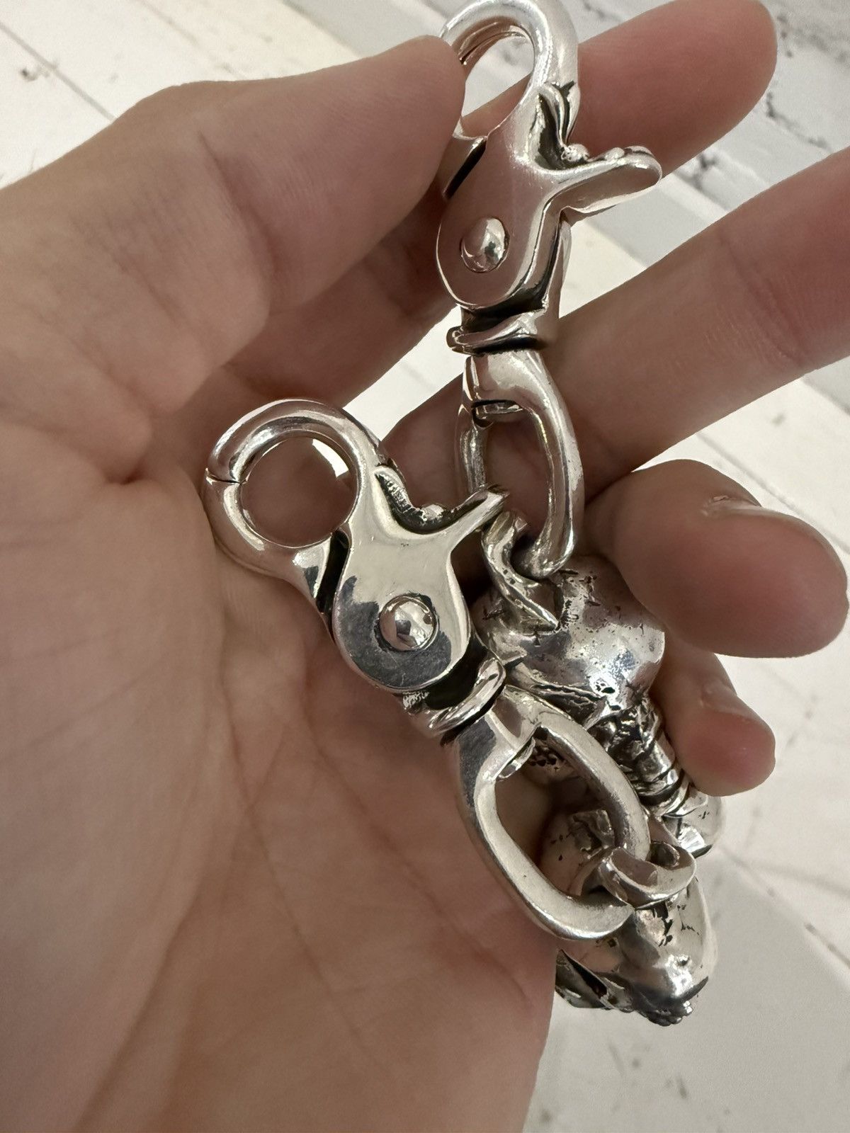 Chrome Hearts Chrome Hearts XL Foti Skull Wallet Chain Size ONE SIZE - 7 Thumbnail