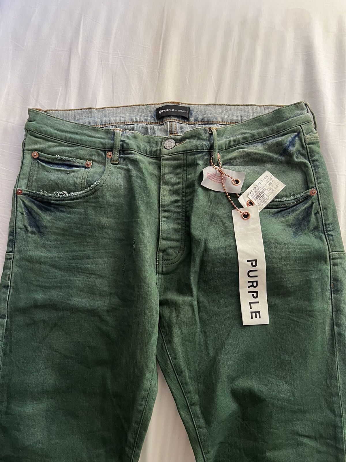 Purple Purple Jeans Size US 38 / EU 54 - 2 Thumbnail