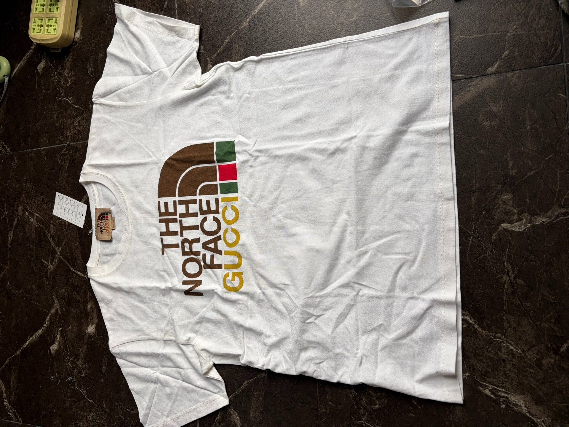 Gucci Gucci x The North Face Logo Print T-Shirt Size US S / EU 44-46 / 1 - 1 Thumbnail