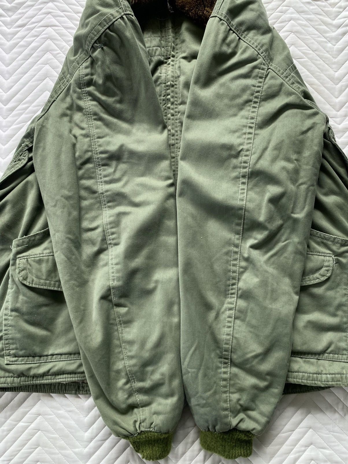 Vintage Vintage 50s US Air Force Sharpshooter Jacket Size US XL / EU 56 / 4 - 4 Thumbnail