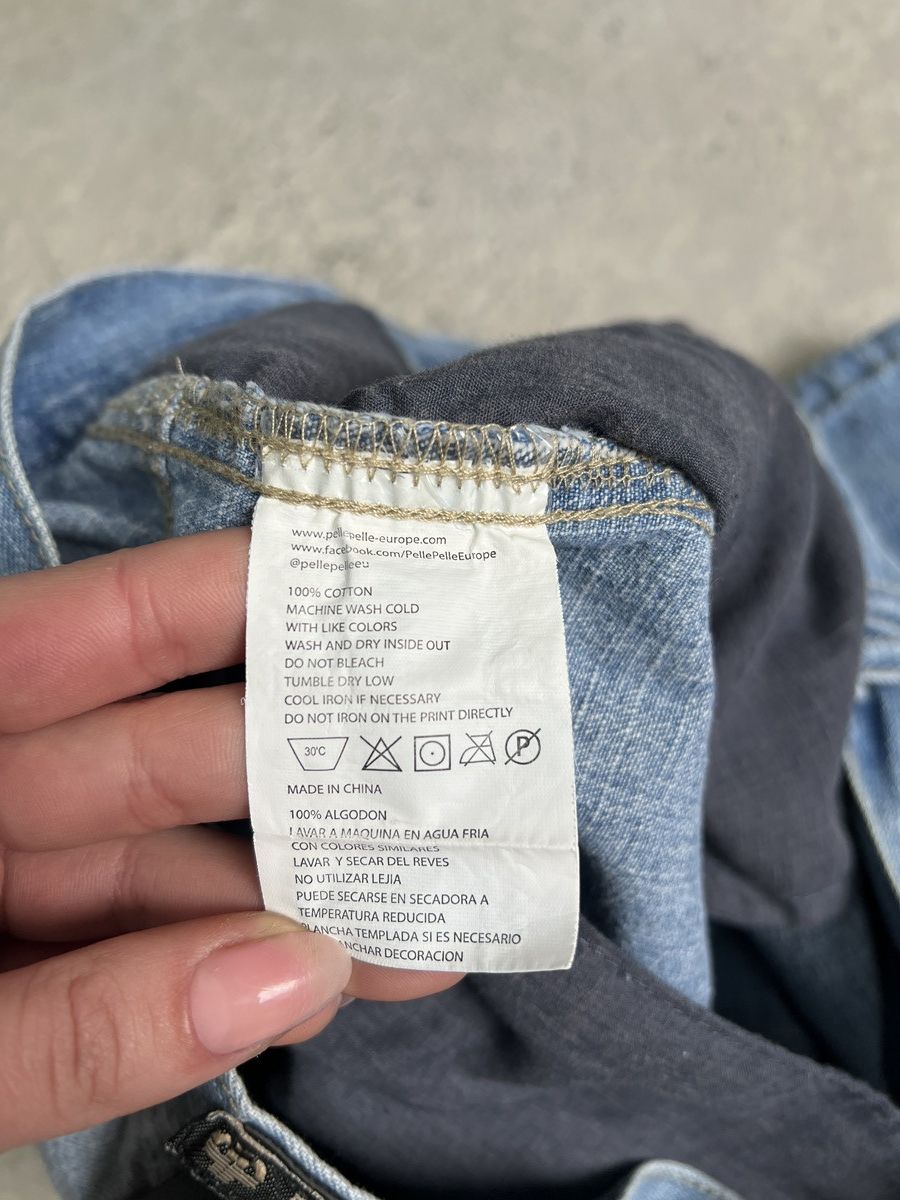 Pelle Pelle Pelle Pelle cargo denim distressed shorts pants Size US 30 / EU 46 - 7 Thumbnail