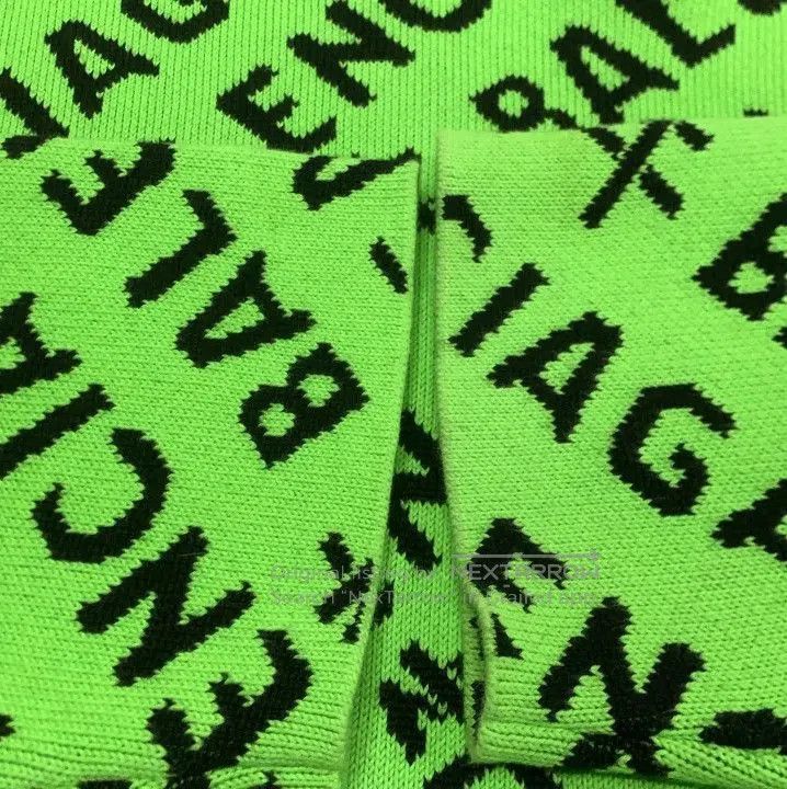 Balenciaga Balenciaga SS21 Logo Long Sleeve Knit Sweater. Size US S / EU 44-46 / 1 - 7 Thumbnail