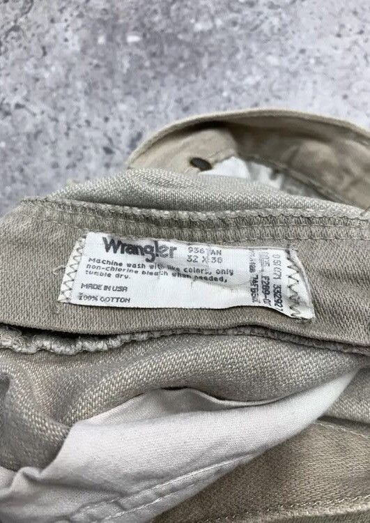 Japanese Brand × Vintage Rare Wrangler 80s Pants Japanese Style Opium Faded Size US 34 / EU 50 - 7 Thumbnail