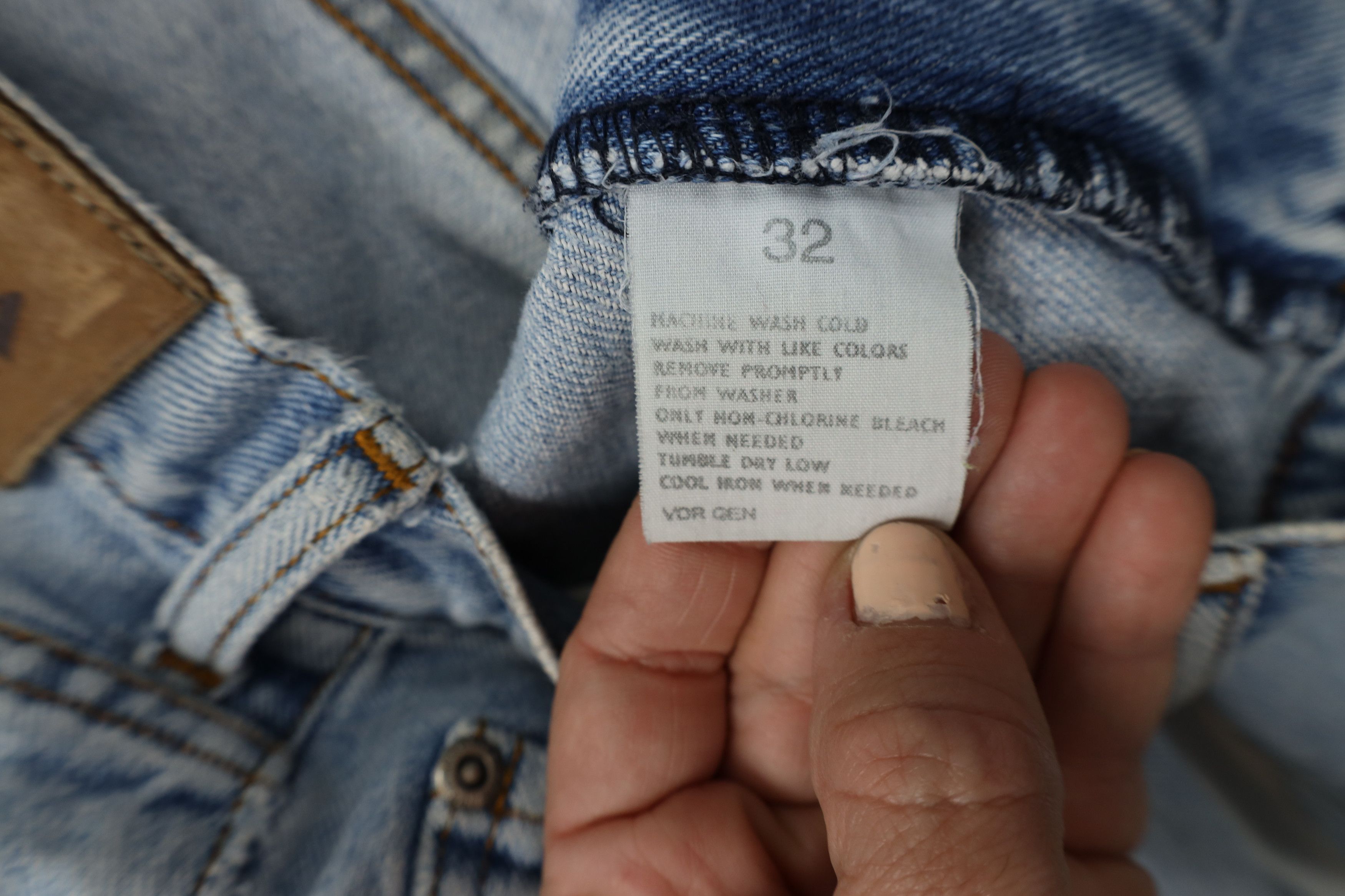 Nautica Vintage 90s Nautica Spell Out Baggy Denim Jean Shorts Jorts Size US 32 / EU 48 - 11 Thumbnail