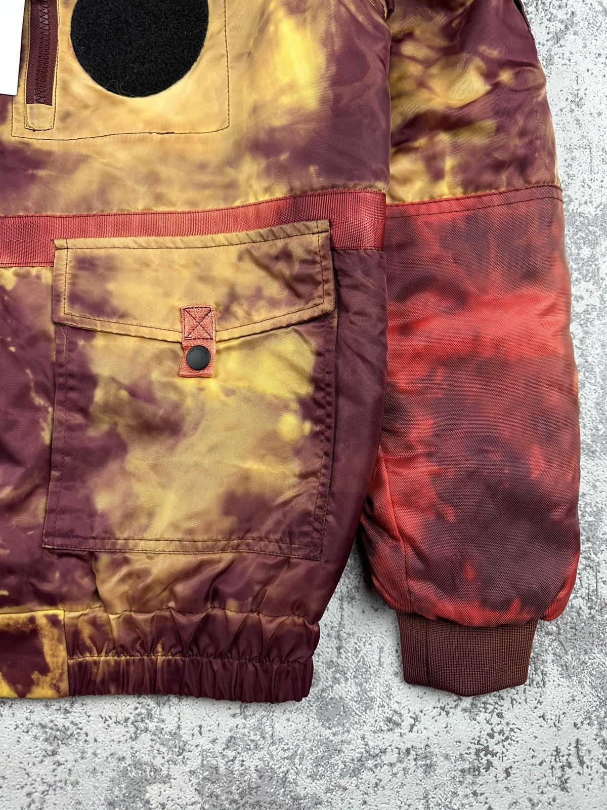 10 Deep 10.Deep Tie-Dye Bomber Jacket Utility Streetwear Size US S / EU 44-46 / 1 - 6 Thumbnail