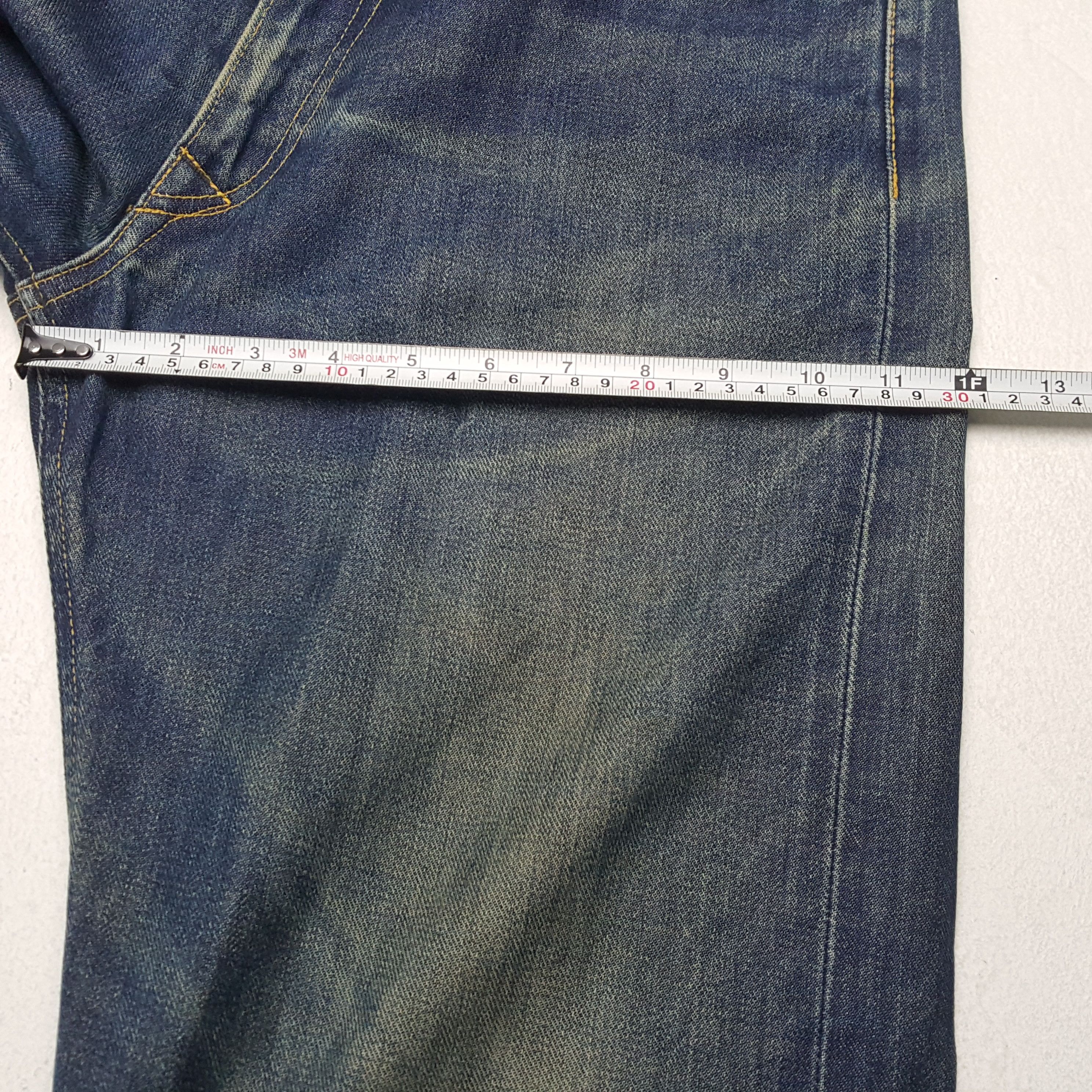 Evisu × Japanese Brand × Vintage Vintage EVIS Japanese Brand Daicock Custom Style Jeans Size US 29 - 9 Thumbnail