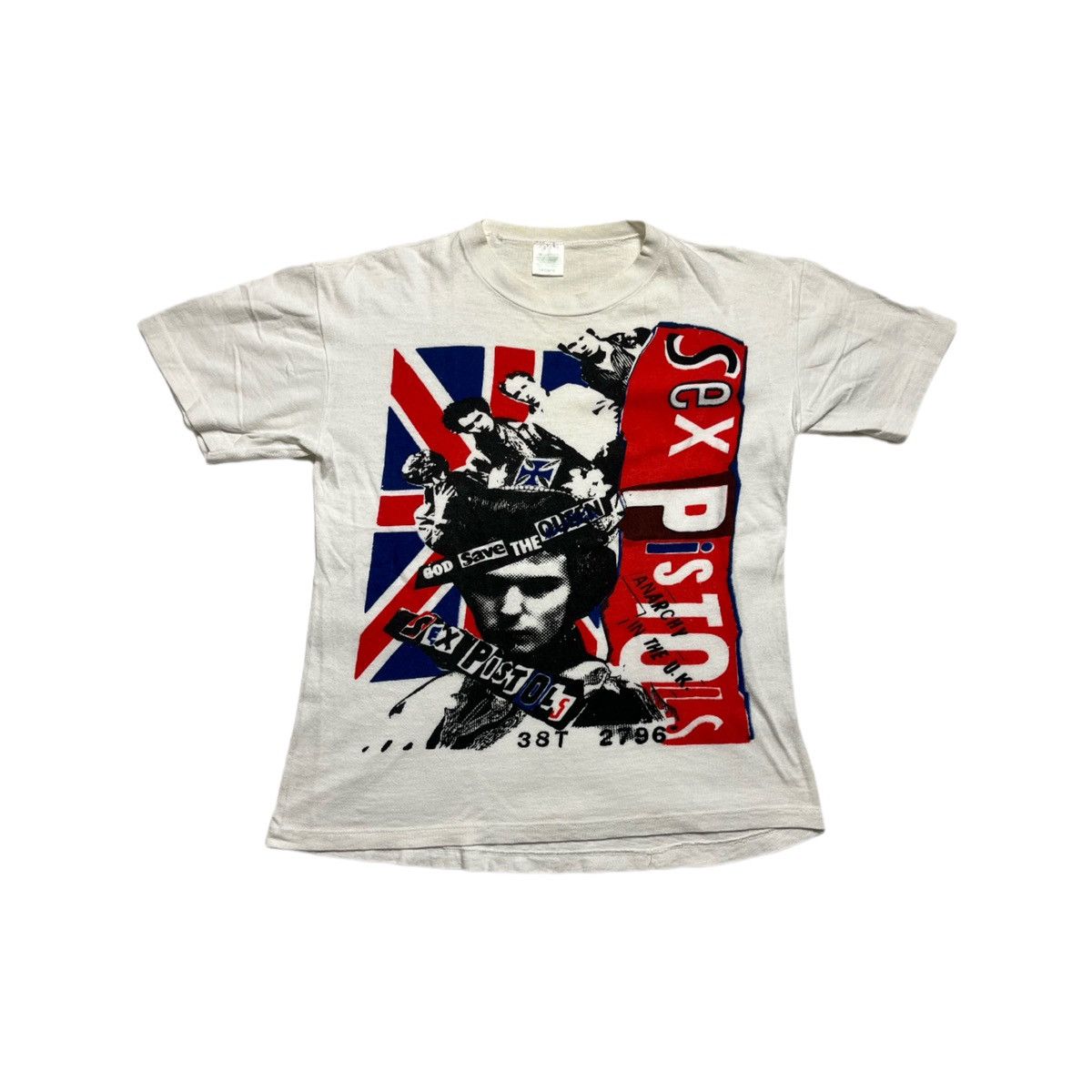 Vintage 80s Sex Pistols Punk Band T-Shirt