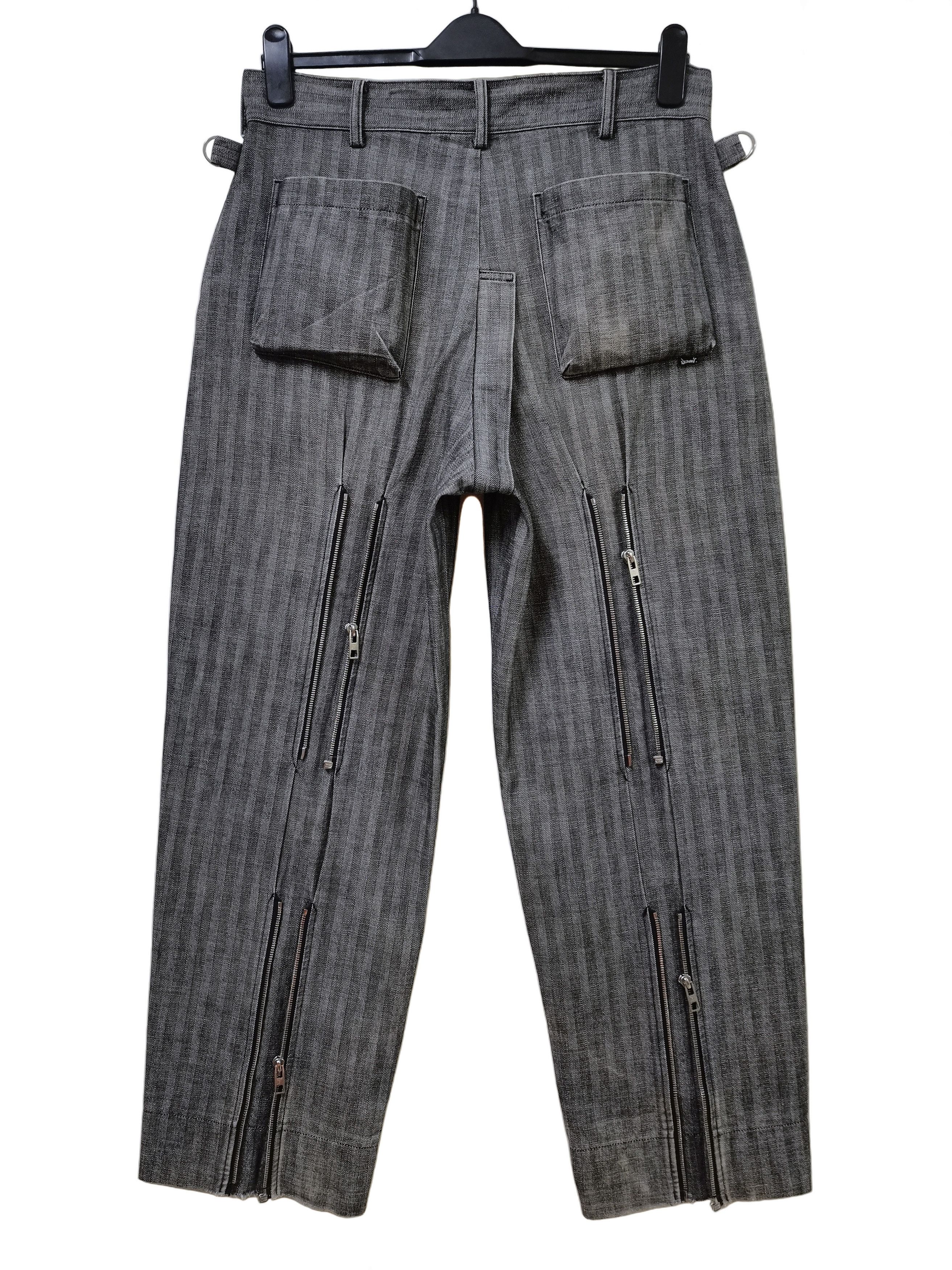NEXUSVII Vintage Nexus 7 Punk Bondage Jeans Rare Made in Japan Size US 35 - 3 Thumbnail