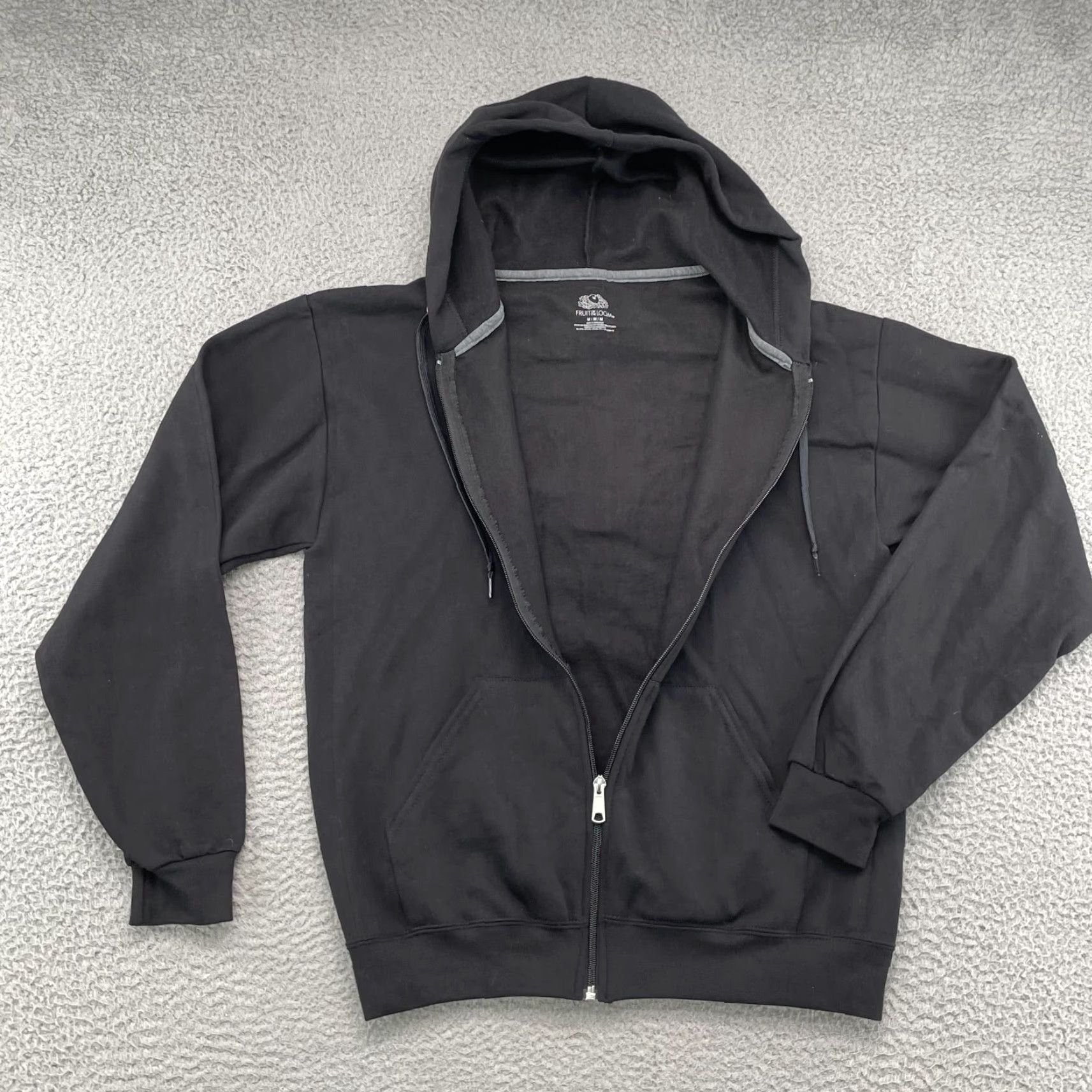 Fruit Of The Loom Fruit of the Loom 49ers Hoodie Medium Football Sportswear Athletic Gym Training Shirt Mens Black Size US M / EU 48-50 / 2 - 5 Thumbnail
