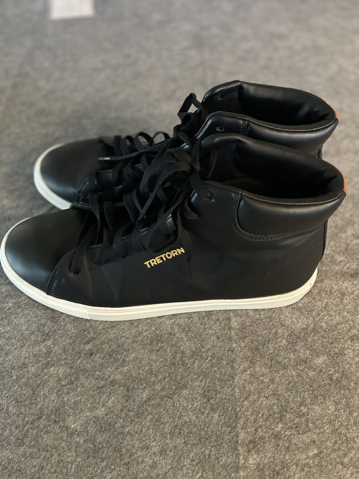 Tretorn Tretorn Tournament High Top Sneakers Sz 12 Mens Size US 12 / EU 45 - 3 Thumbnail