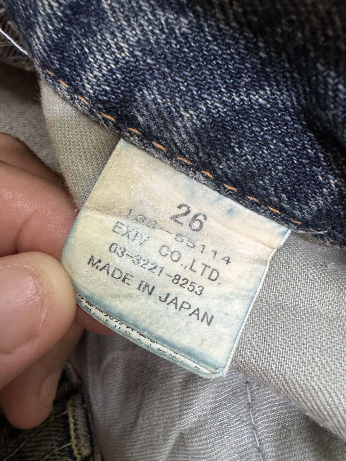 Hysteric Glamour Vintage COCOLULU Y2K Straight Leg Acid Wash Unisex Jeans Size US 31 - 15 Thumbnail
