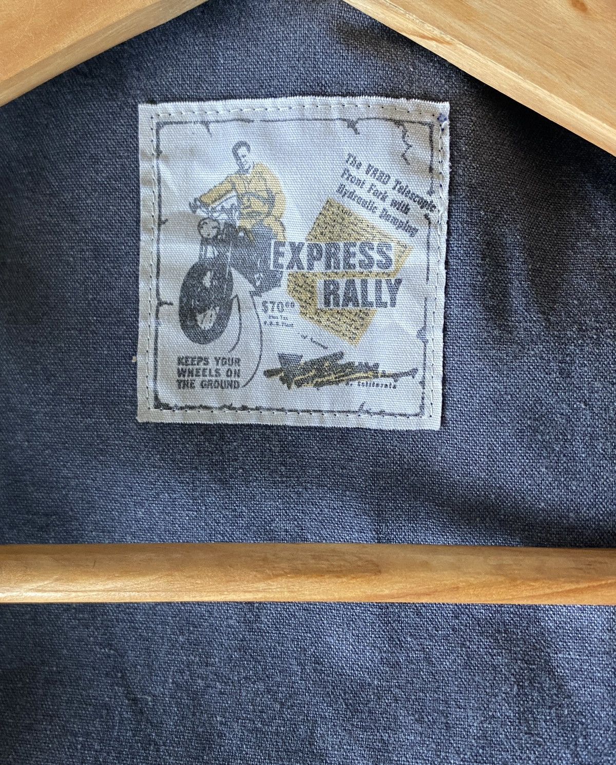 Vintage Vintage Japanese Brand Express Rally Bomber Jacket 1990s Size US M / EU 48-50 / 2 - 9 Thumbnail