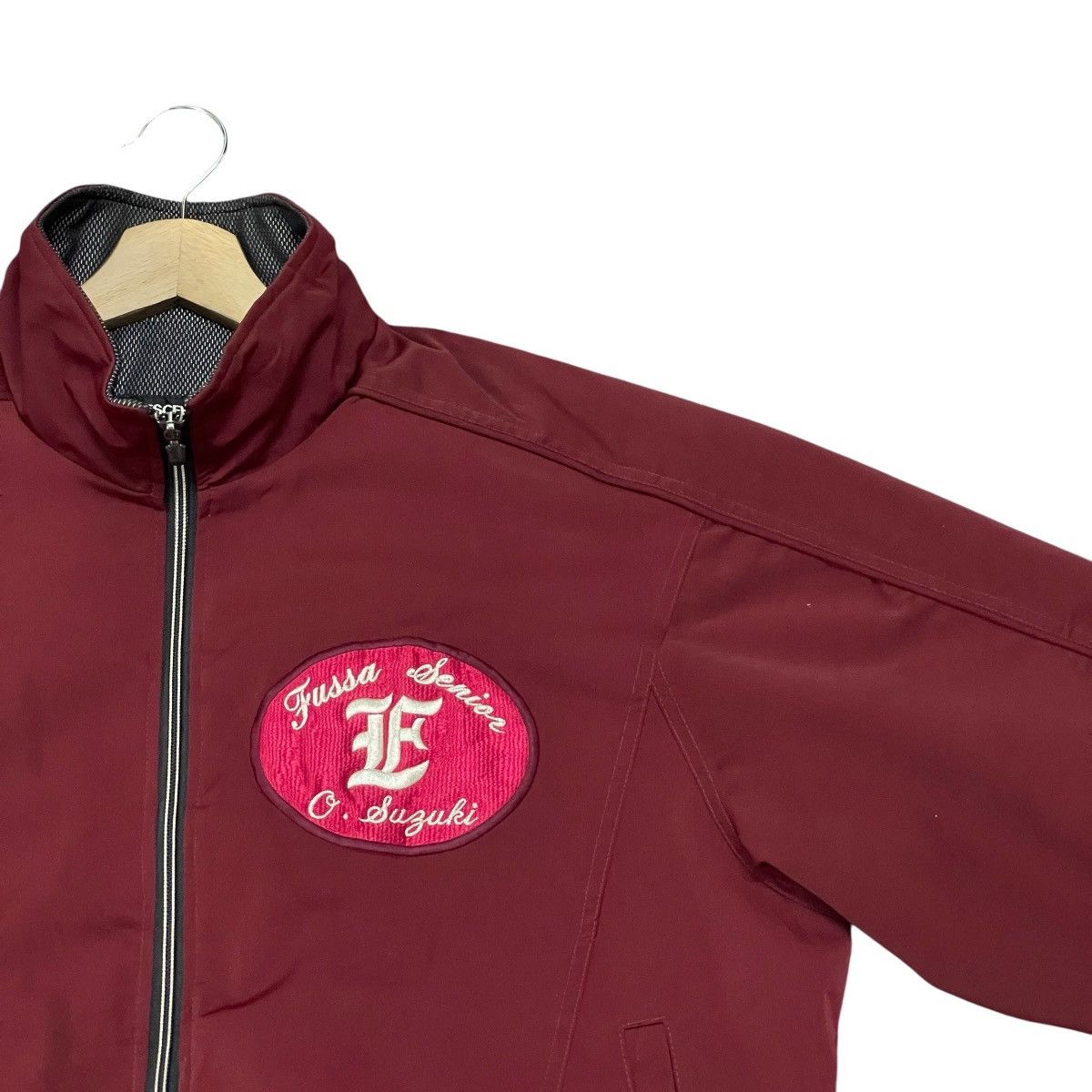 Descente Vintage Descente Embroidered Bomber Varsity Baseball Jacket Size US XL / EU 56 / 4 - 2 Thumbnail
