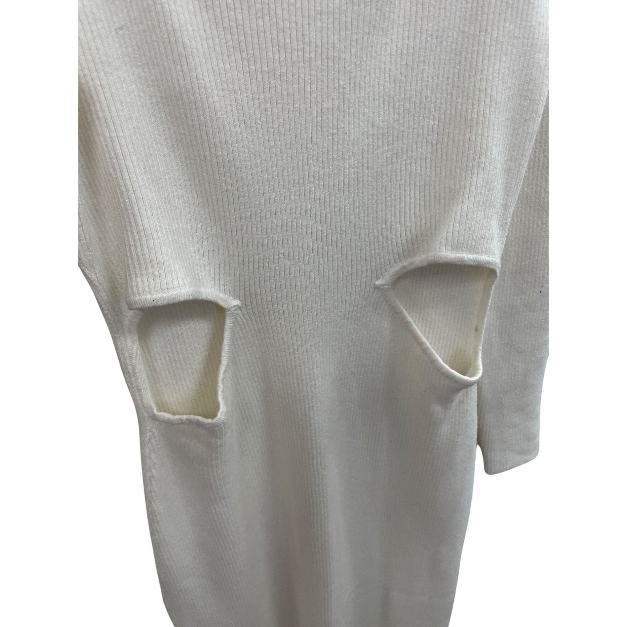 Abercrombie & Fitch Abercrombie & Fitch Long-Sleeve Ribbed Knit sweater maxi dre Size L / US 10 / IT 46 - 7 Thumbnail