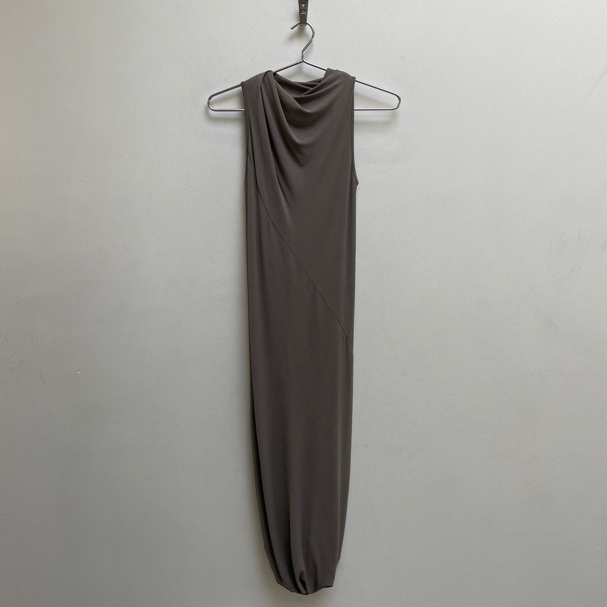 Rick Owens FW21 Rick Owens “LILLIES” Sleeveless Cowl Neck Maxi Dress Size XS / US 0-2 / IT 36-38 - 1 Thumbnail