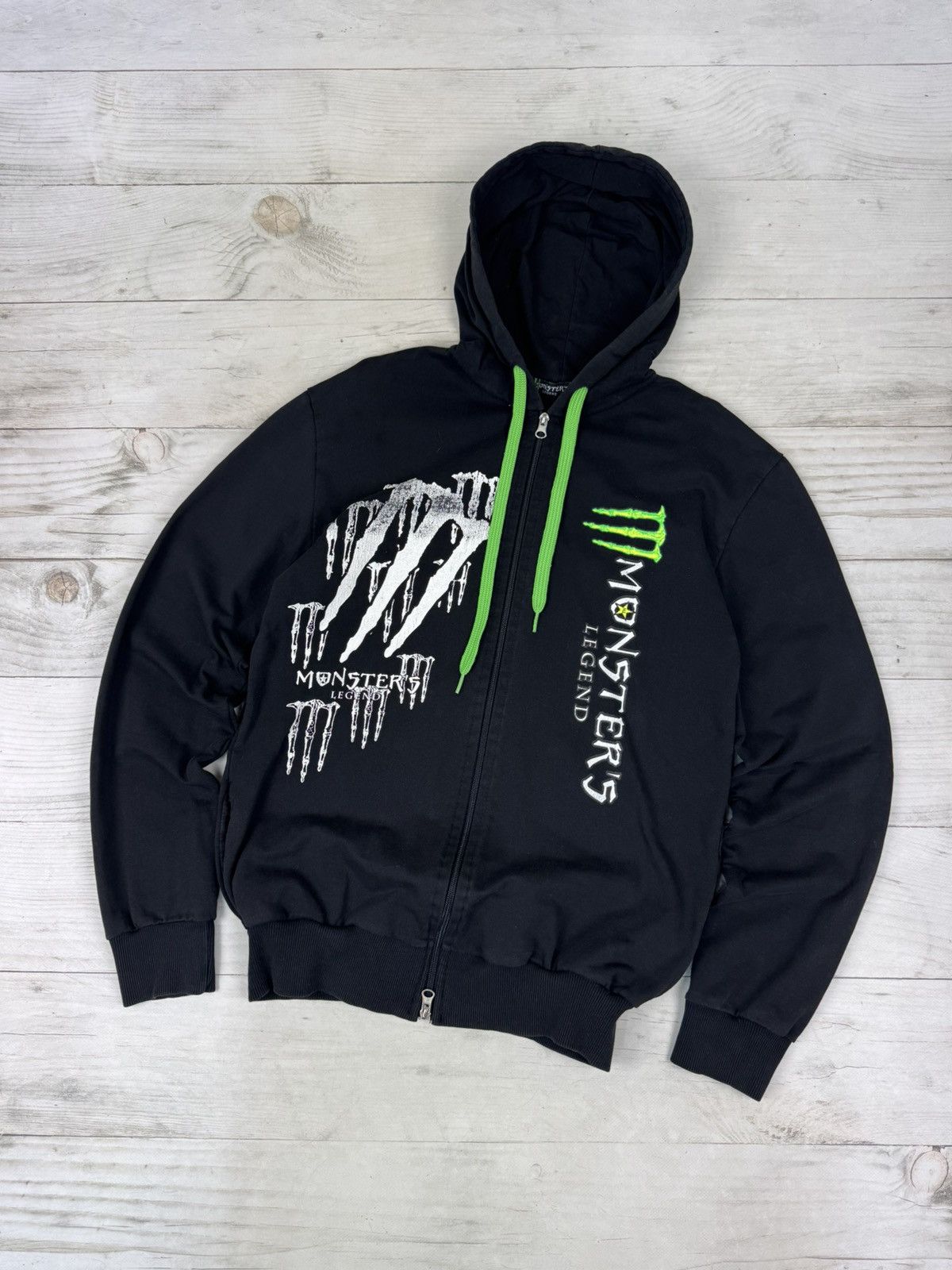 Streetwear × Vintage Six The Musical Logo Zip Up Hoodie | Grailed