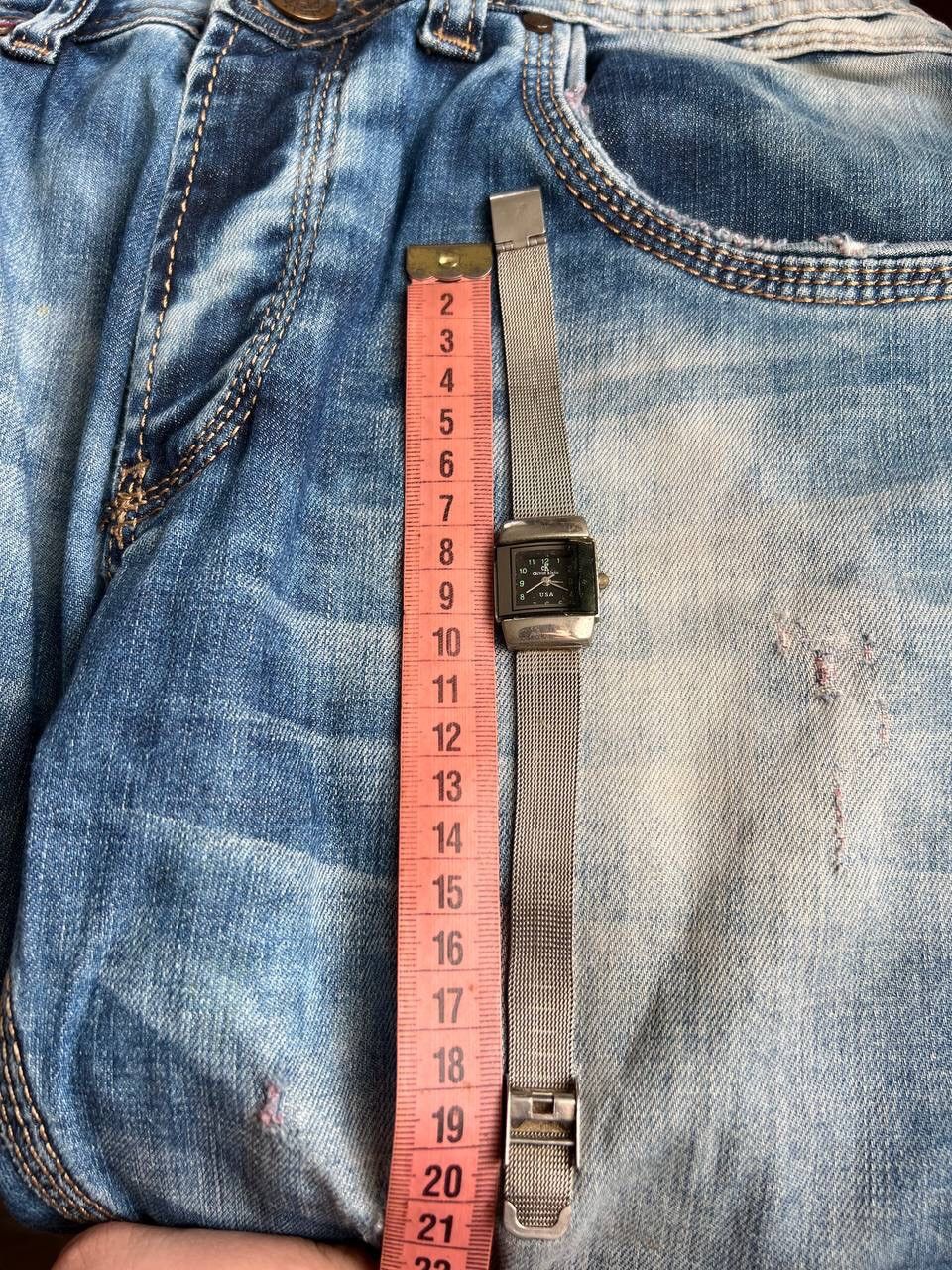 Japanese Brand × Vintage Vintage Calvin Klein USA 90s Full Steel futuristic Watch Size ONE SIZE - 6 Thumbnail