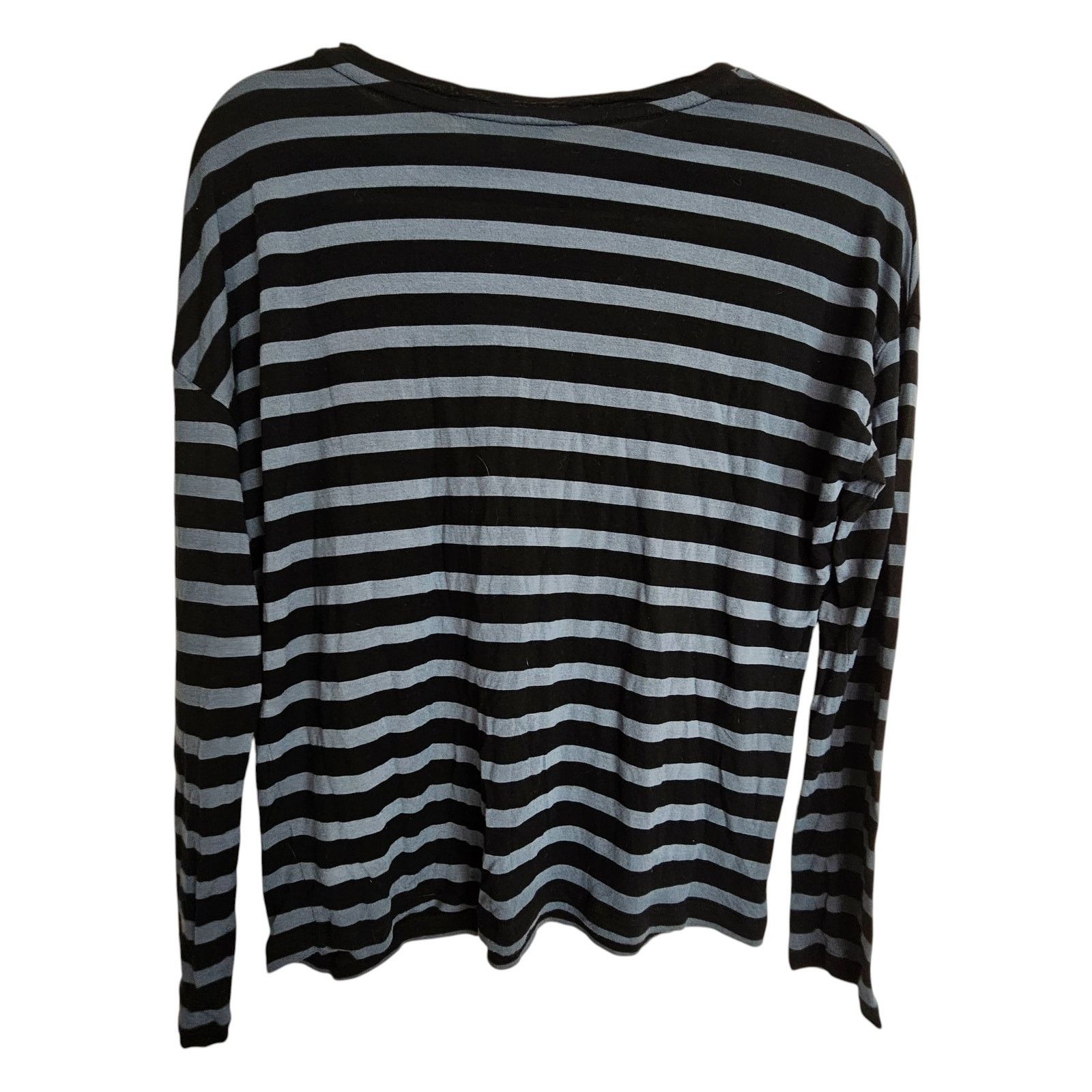 Vince Vince Womens Striped T-Shirt Sz S Quiet Luxury Minimalist Size S / US 4 / IT 40 - 1 Thumbnail