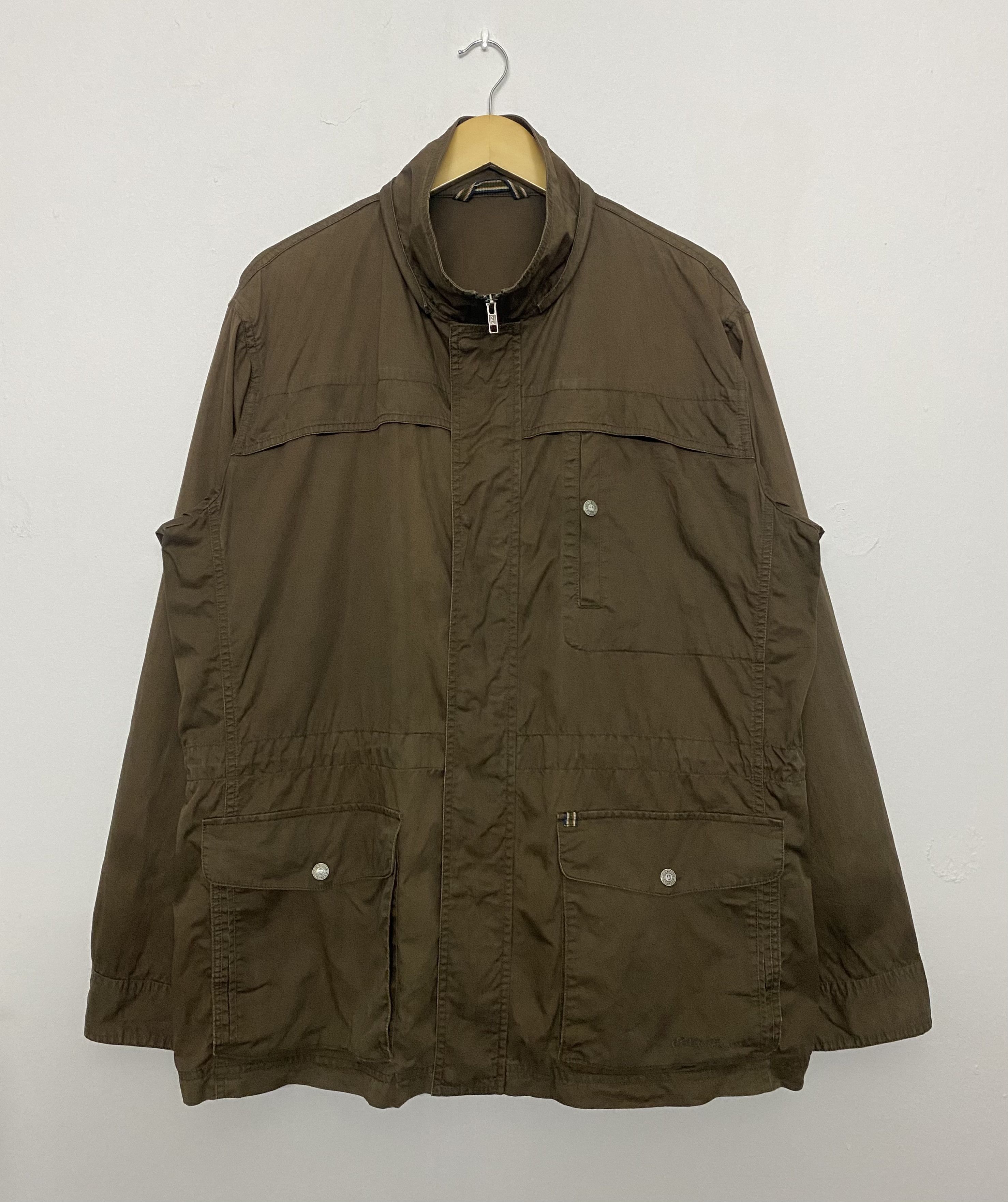 Eddie Bauer Eddie Bauer Vintage Minimalist Utility Jacket Brown XL Size US XL / EU 56 / 4 - 1 Thumbnail