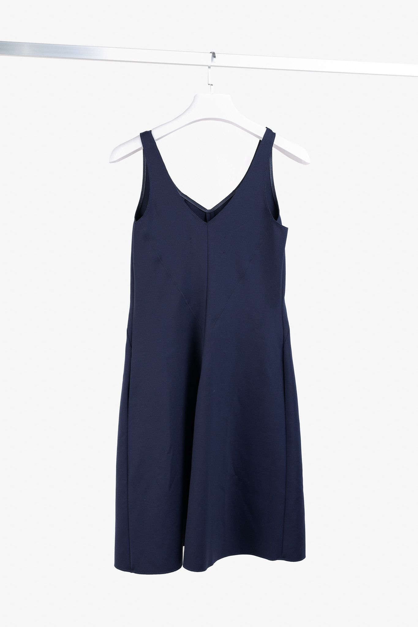 Marie Saint Pierre Marie Saint Pierre Navy Scuba Minimalist Dress Size M / US 6-8 / IT 42-44 - 2 Thumbnail