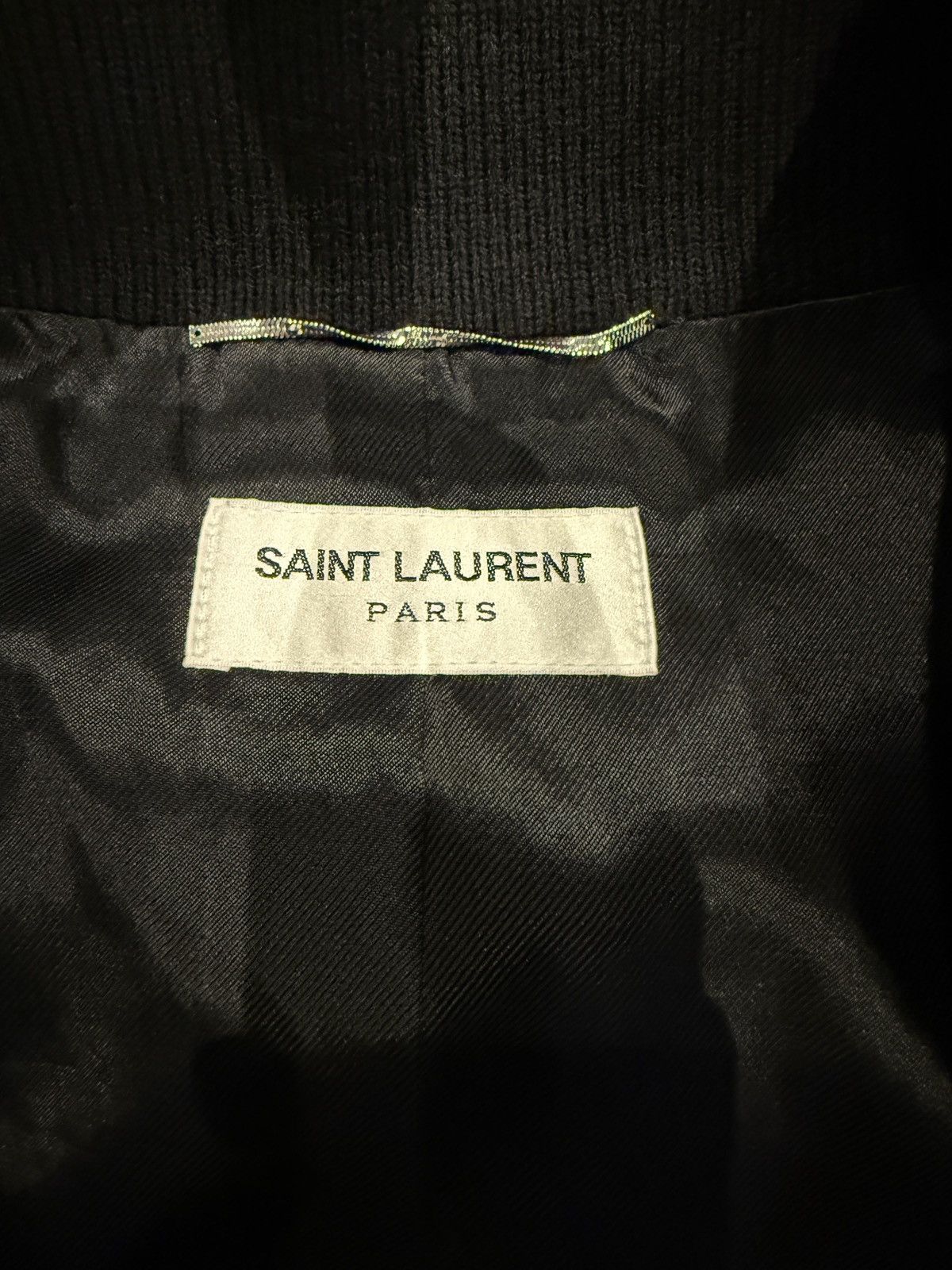 Saint Laurent Paris Saint Laurent Teddy Size US L / EU 52-54 / 3 - 3 Thumbnail