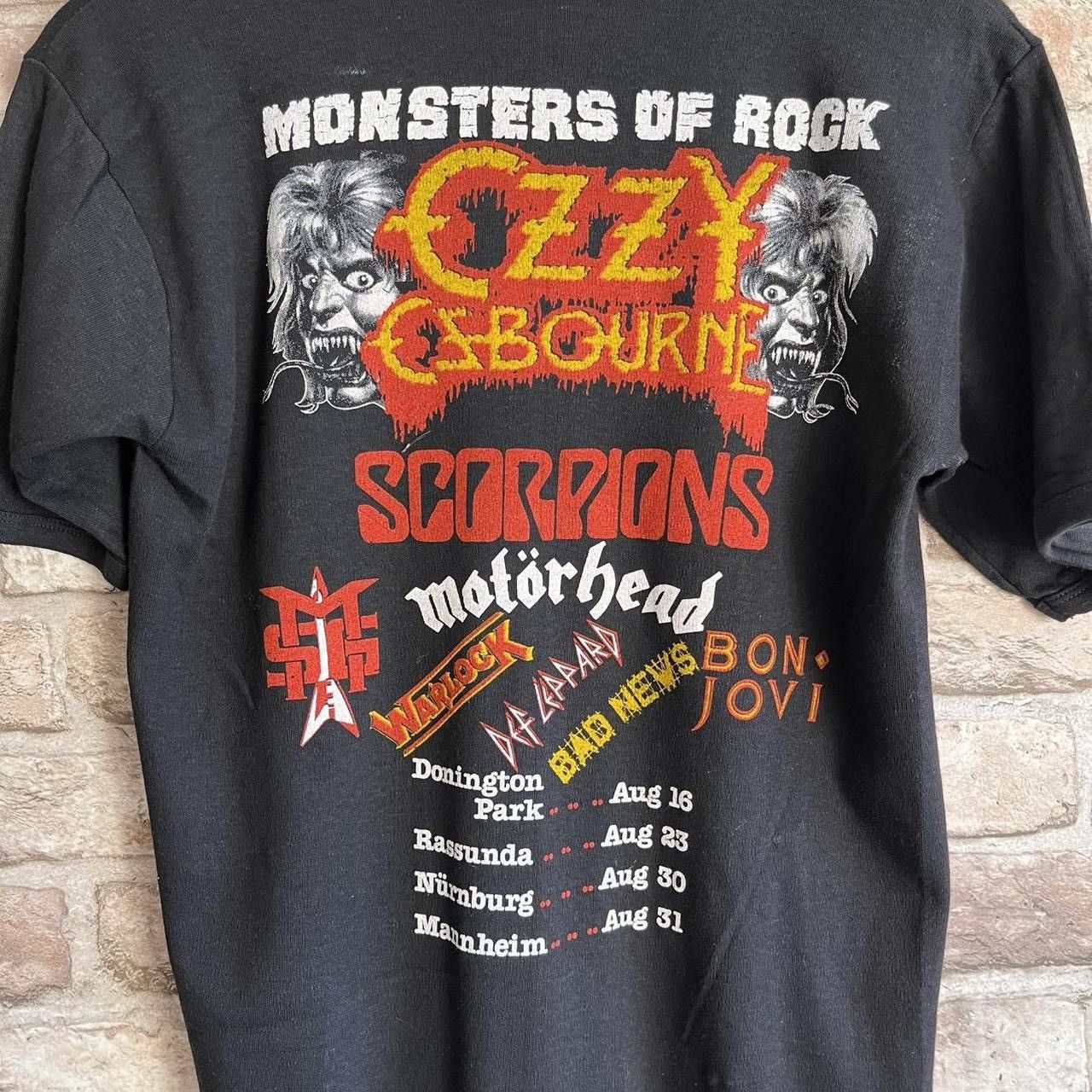Band Tees 80s Ozzy Osbourne Vintage band tee Size US L / EU 52-54 / 3 - 5 Thumbnail