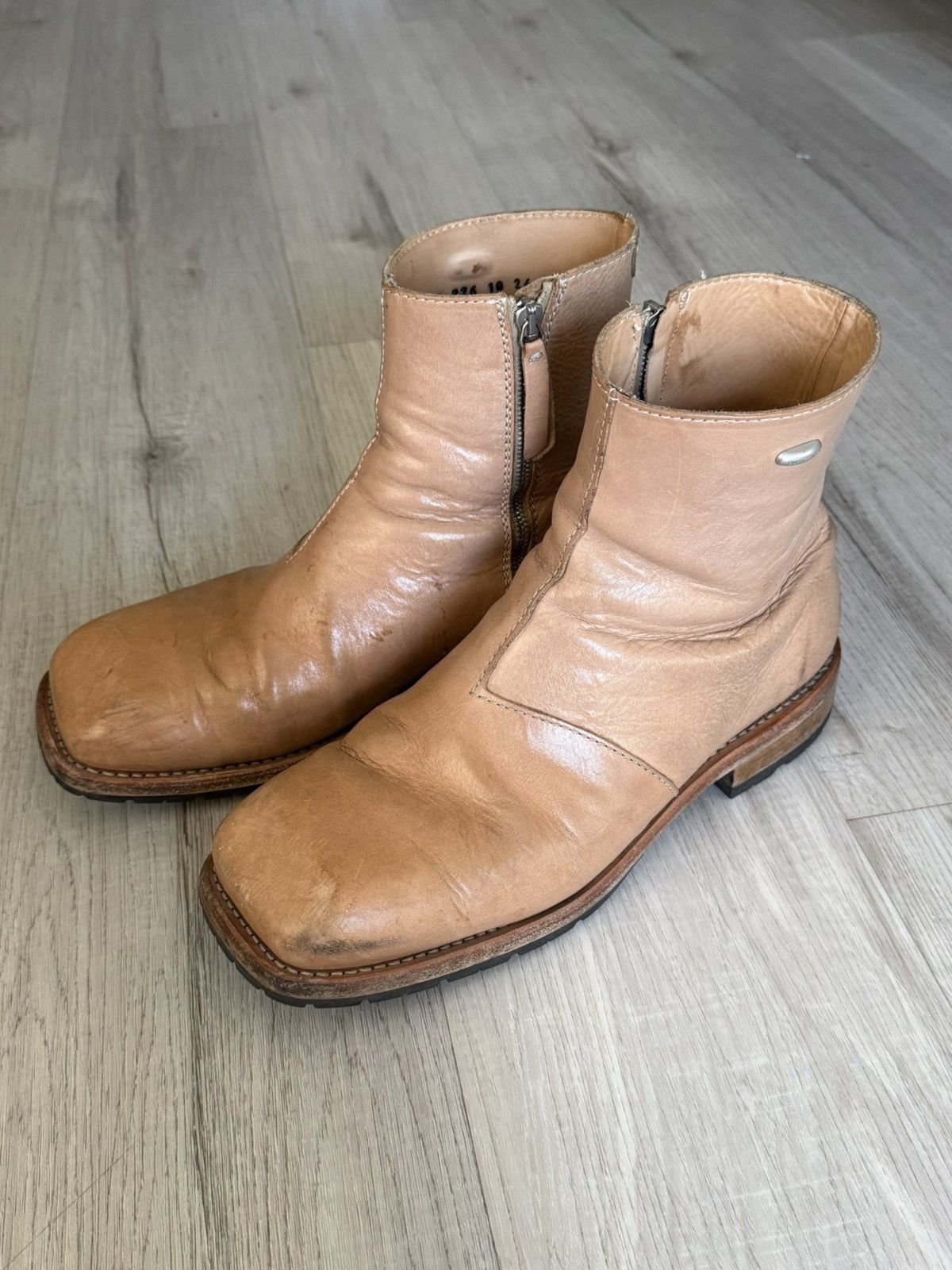 Our Legacy Engine Boots Taupe Size 44 (Mens 11)