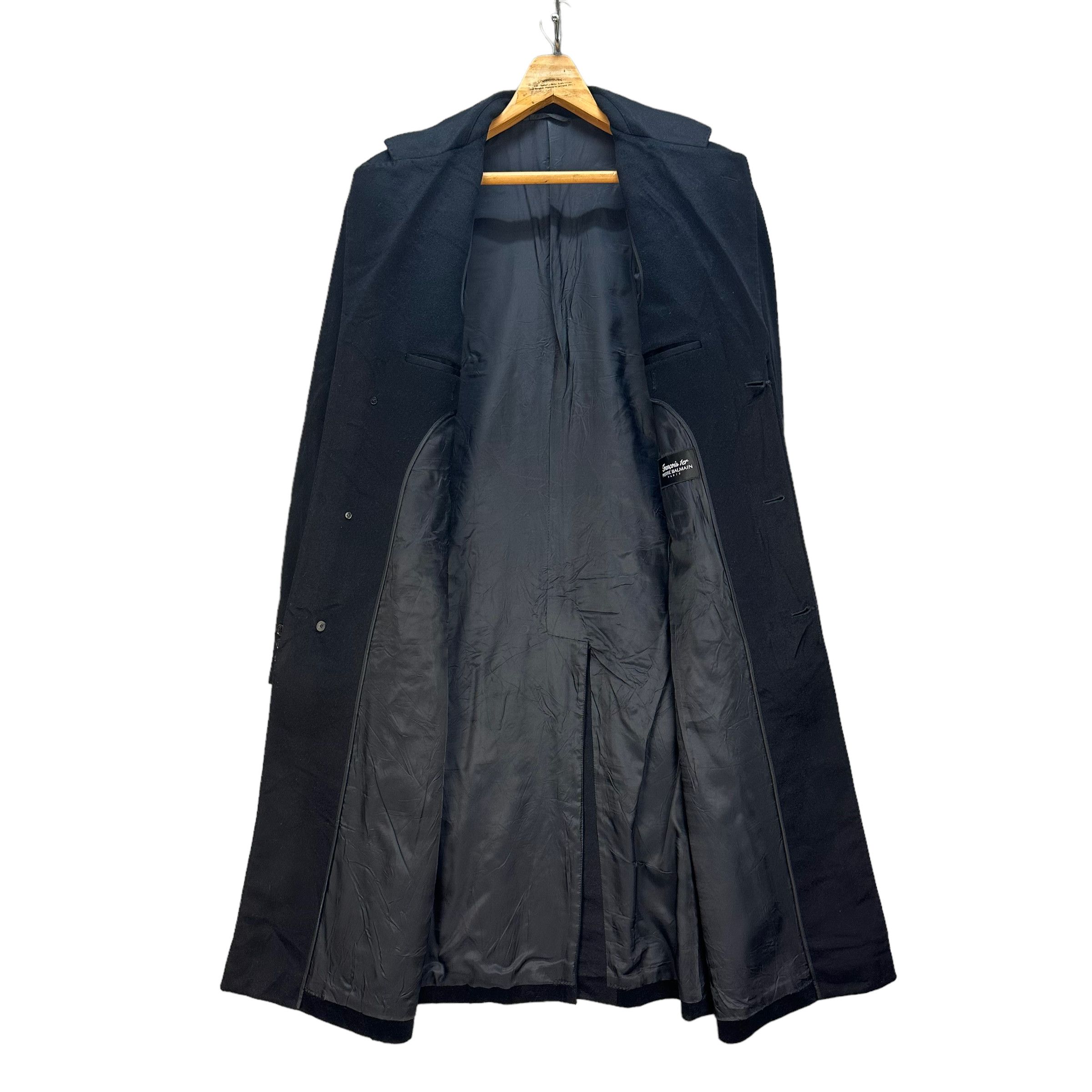 Pierre Balmain FRANCOIS IER PIERRE BALMAIN PARIS LONG COAT #8296-002 Size US L / EU 52-54 / 3 - 7 Thumbnail