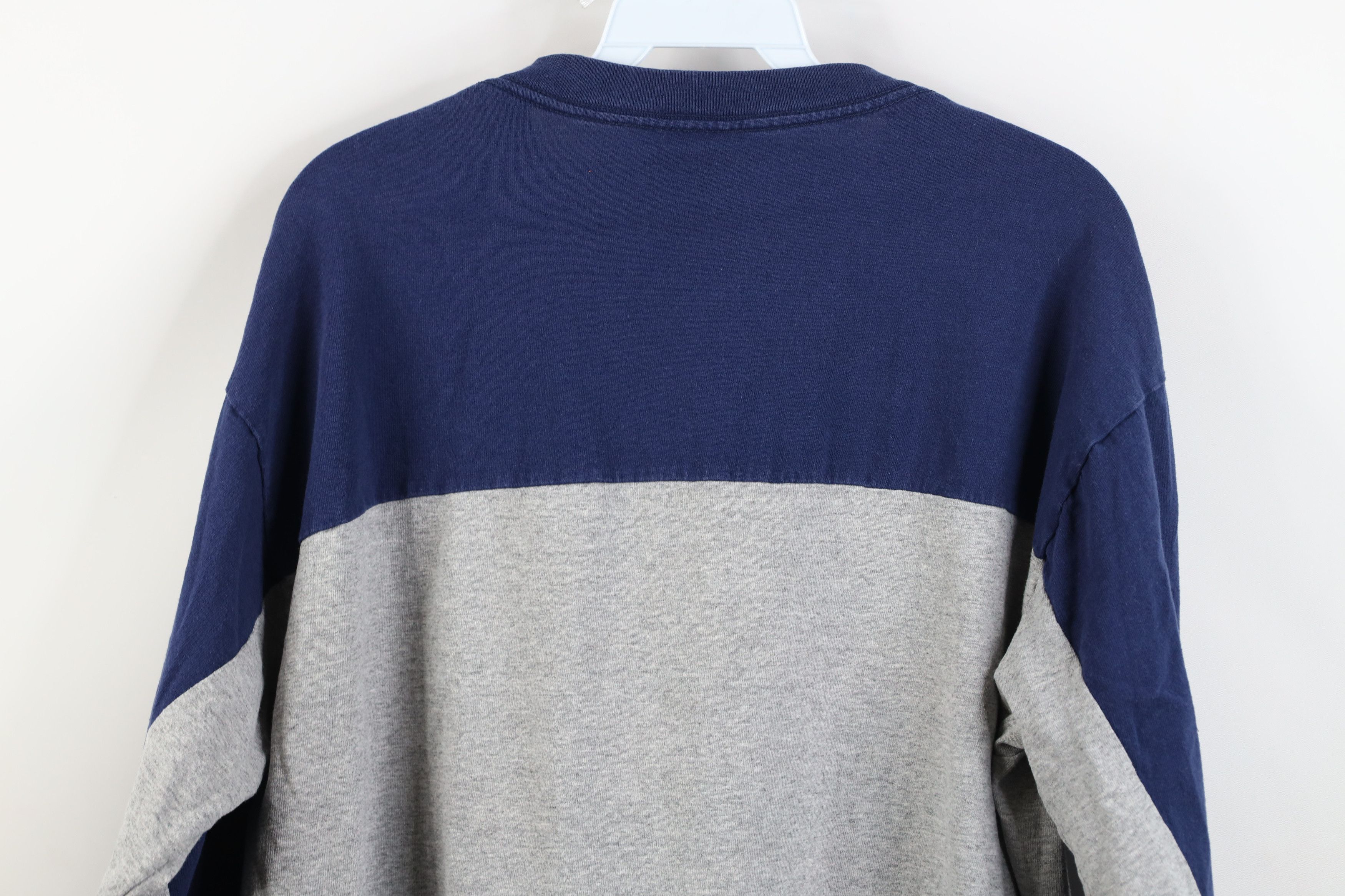 Vintage Vintage 90s West Virginia University Long Sleeve T-Shirt Size US L / EU 52-54 / 3 - 13 Thumbnail