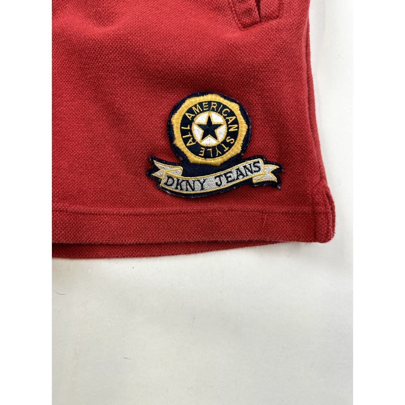 DKNY DKNY Athletic Shorts Women’s S Red Athletic Activewear P Petite Womens Red DKNY Shorts Size 28" / US 6 / IT 42 - 4 Thumbnail