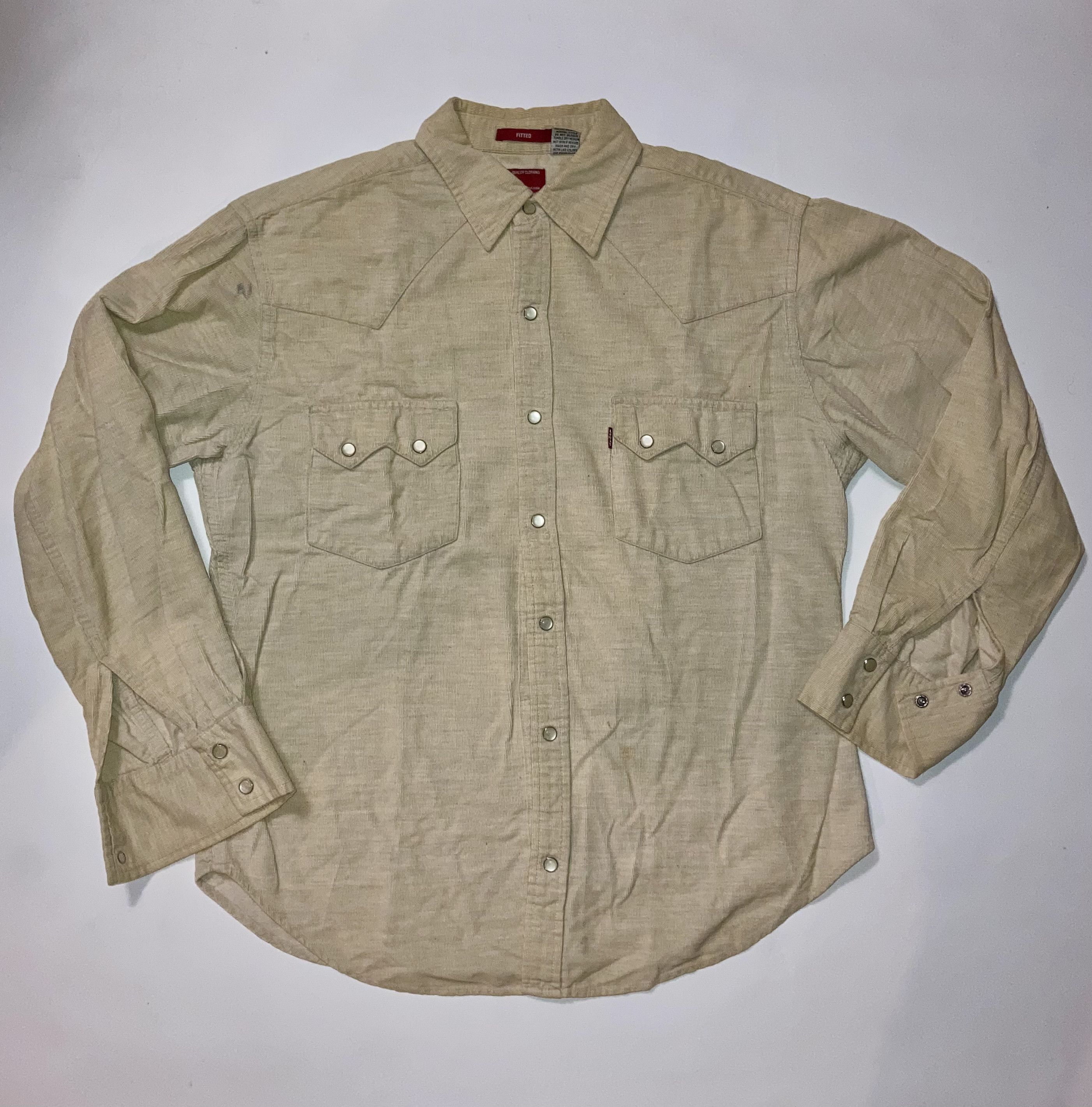 Levi's Vintage Clothing Vintage Levi's Corduroy Button Up Size US M / EU 48-50 / 2 - 1 Thumbnail