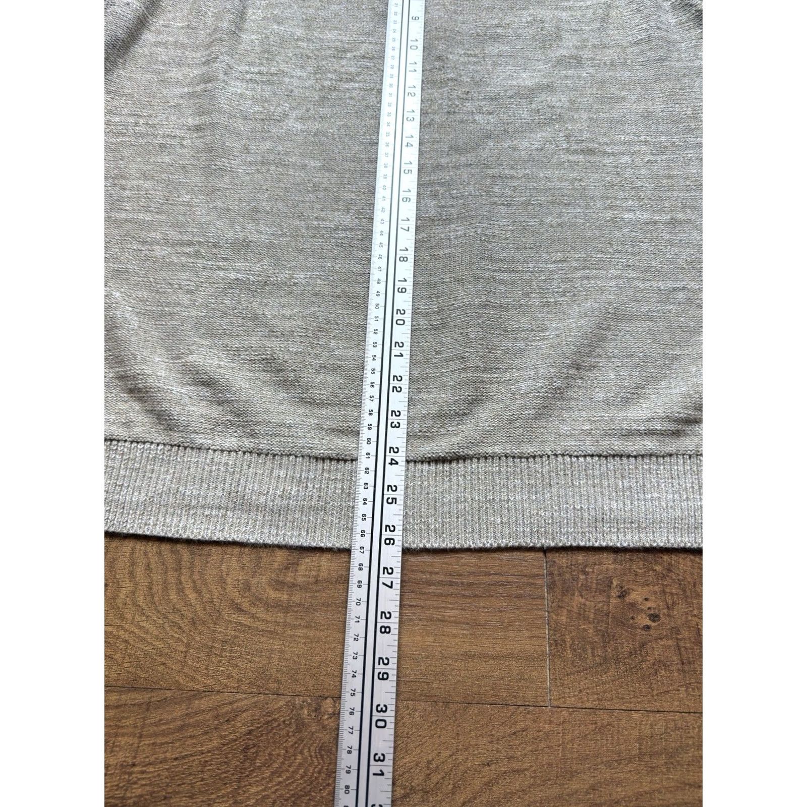 Vintage VINTAGE LL Bean Mens XL Organic Cotton Crew Neck Long Sleeve Knit Sweater Oatmeal Beige Size US XL / EU 56 / 4 - 8 Thumbnail