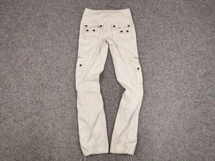 Le Grande Bleu (L.G.B.) Vintage 90's Japanese Baggy Multi Pocket Cargo pants Womens Size 32" / US 10 / IT 46 - 3 Thumbnail