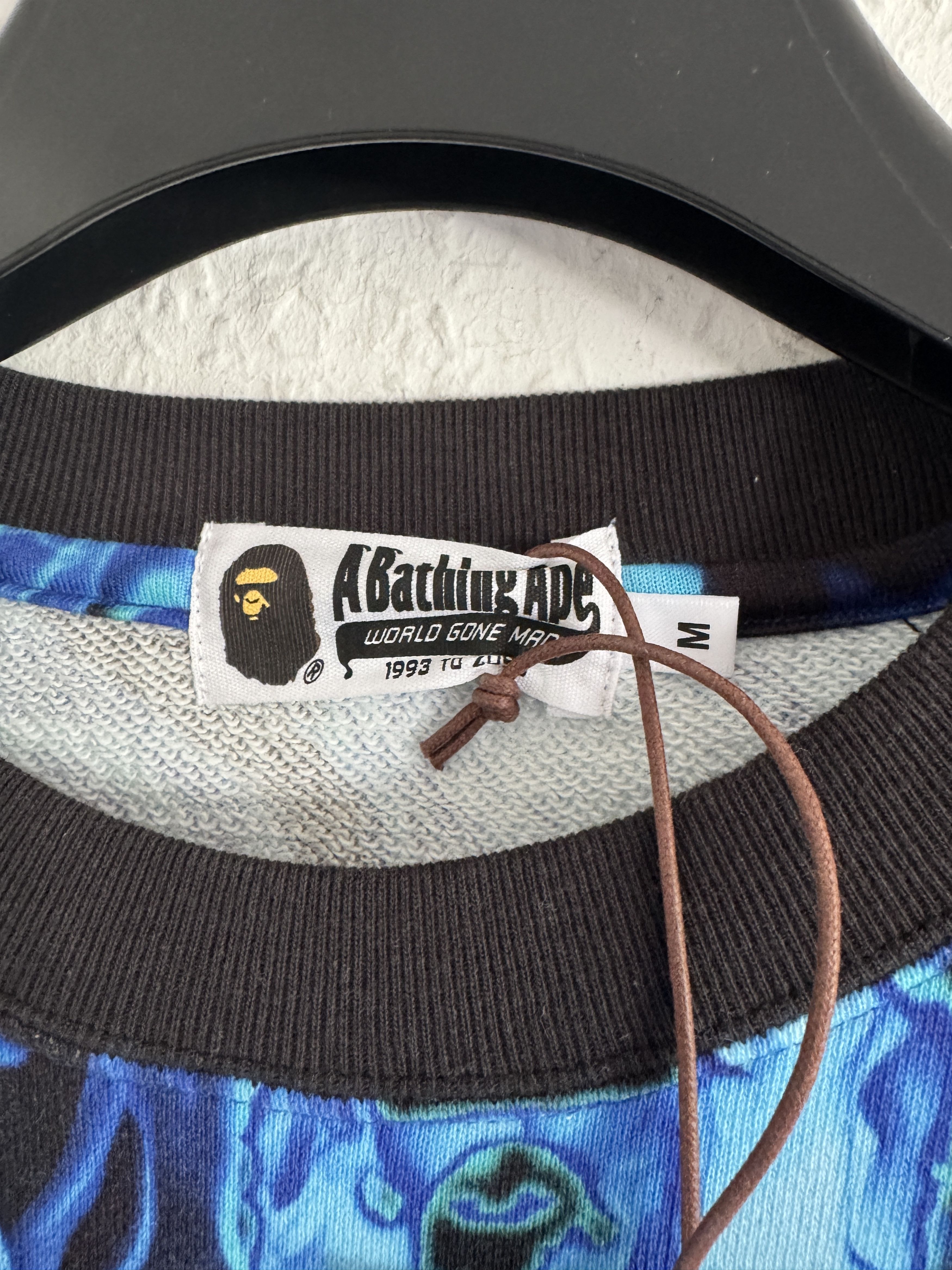 Bape Flame Allover Print Crewneck Size US M / EU 48-50 / 2 - 12 Thumbnail
