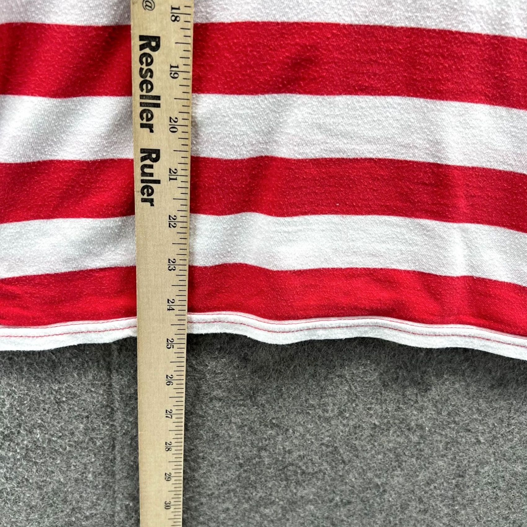 Pacsun Budweiser PacSun Shirt Women Small White Striped Crewneck Embroidered Logo T-Shirt Short Sleeve Casual Vintage: No Size S / US 4 / IT 40 - 4 Thumbnail