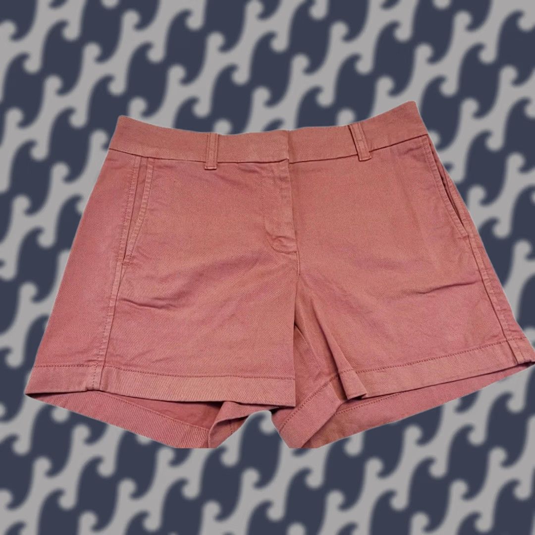 J.Crew J.Crew Reimagined Chino Shorts Women’s 2 Dusty Rose Pink Cotton Casual Summer Size 26" / US 2 / IT 38 - 1 Thumbnail