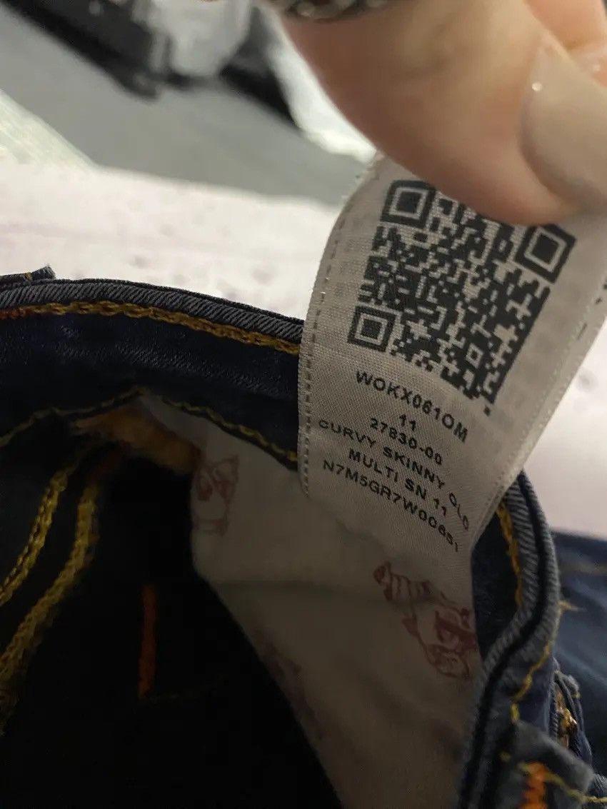 True Religion Women's skinny true religion jeans made in USA SIZE 27 Size 27" / US 4 / IT 40 - 6 Thumbnail