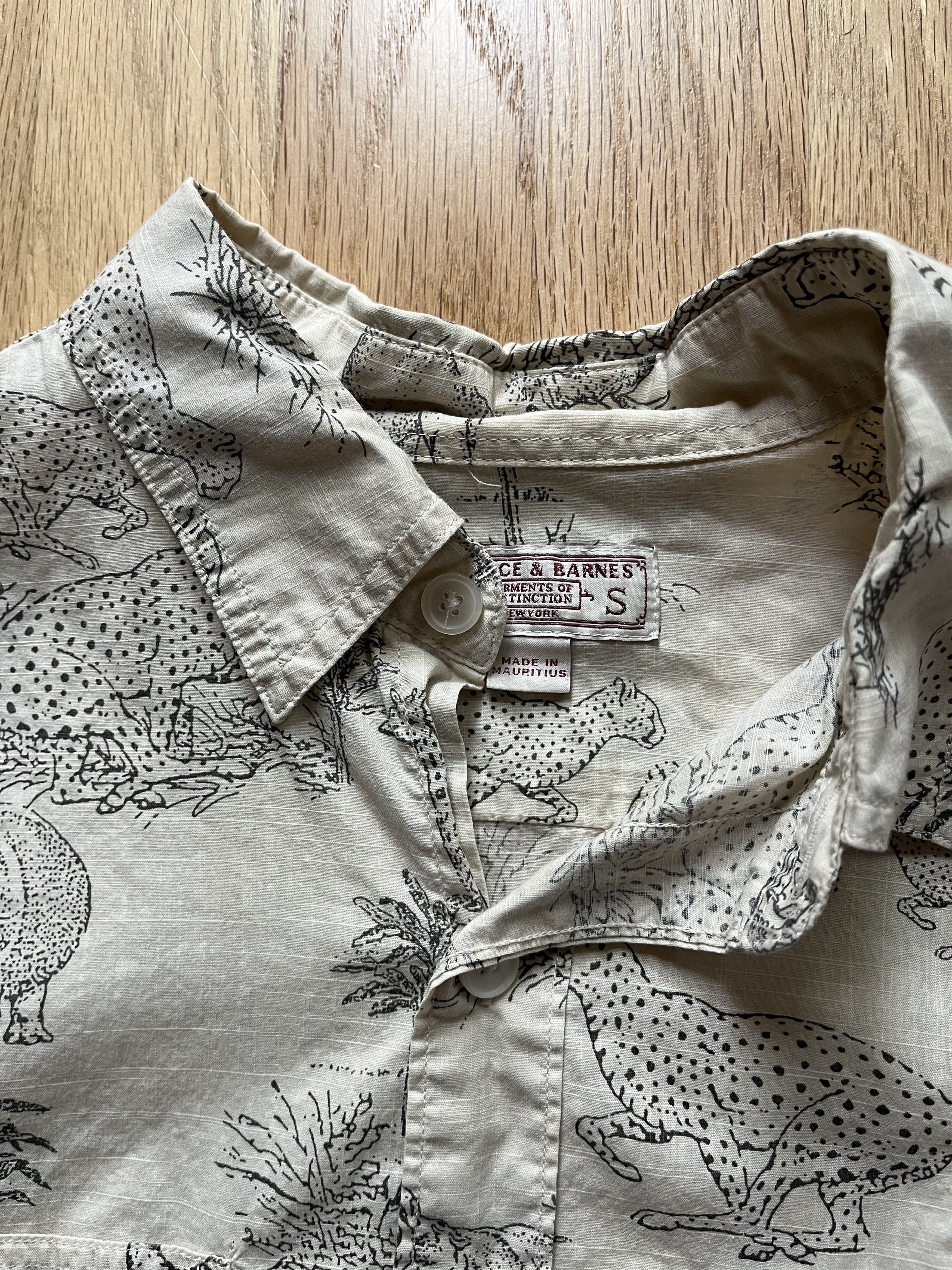 J.Crew × Wallace & Barnes Button Work Short Sleeve Size US S / EU 44-46 / 1 - 4 Thumbnail
