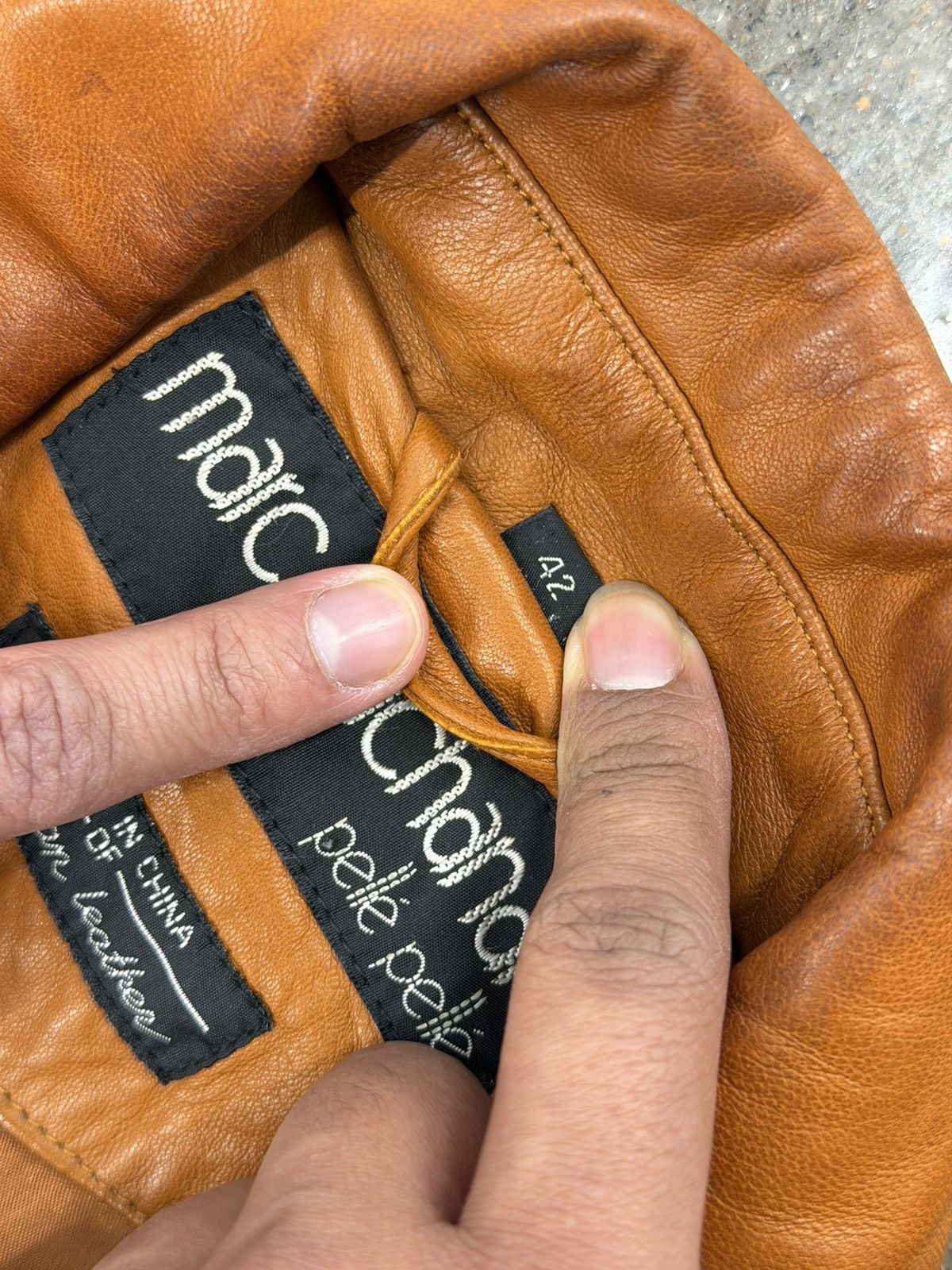 Marc Buchanan Vintage Marc Buchanan Pelle Pelle Soda Club Leather Jacket Size US L / EU 52-54 / 3 - 4 Thumbnail