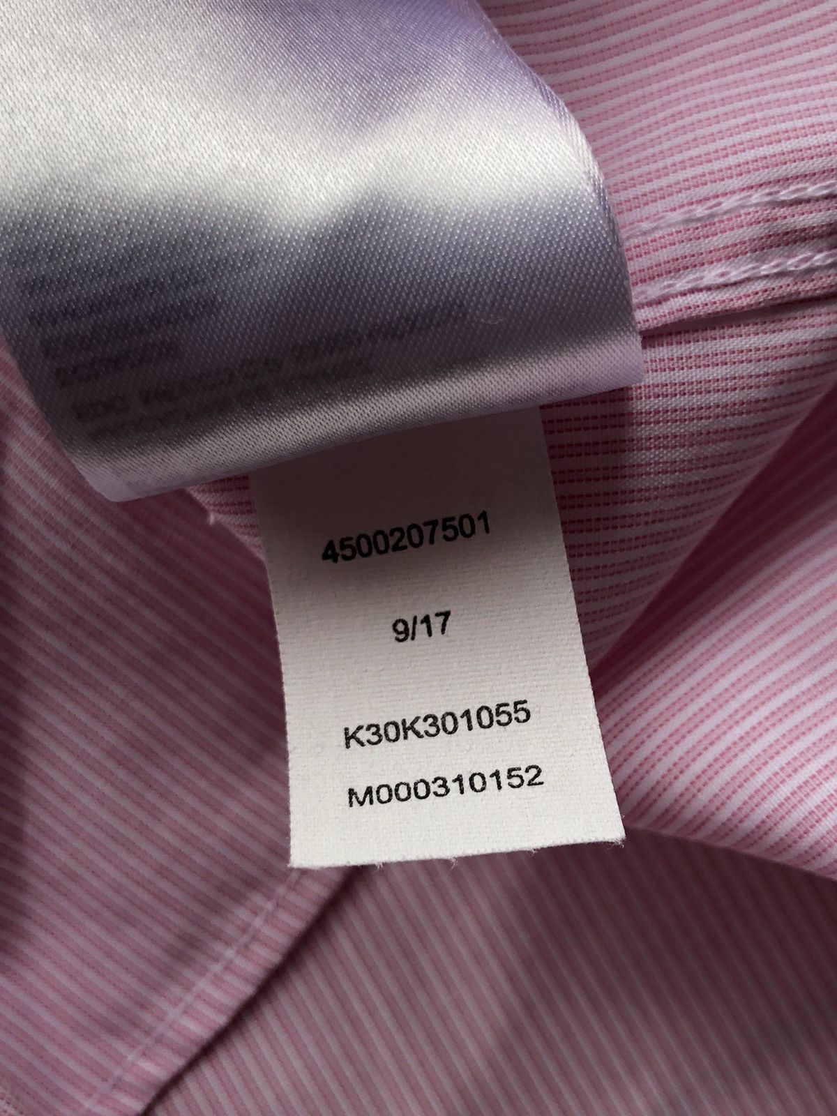 Calvin Klein 🟣Calvin Klein Vintage Old Money Pink Shirt🟣 Size US L / EU 52-54 / 3 - 6 Thumbnail