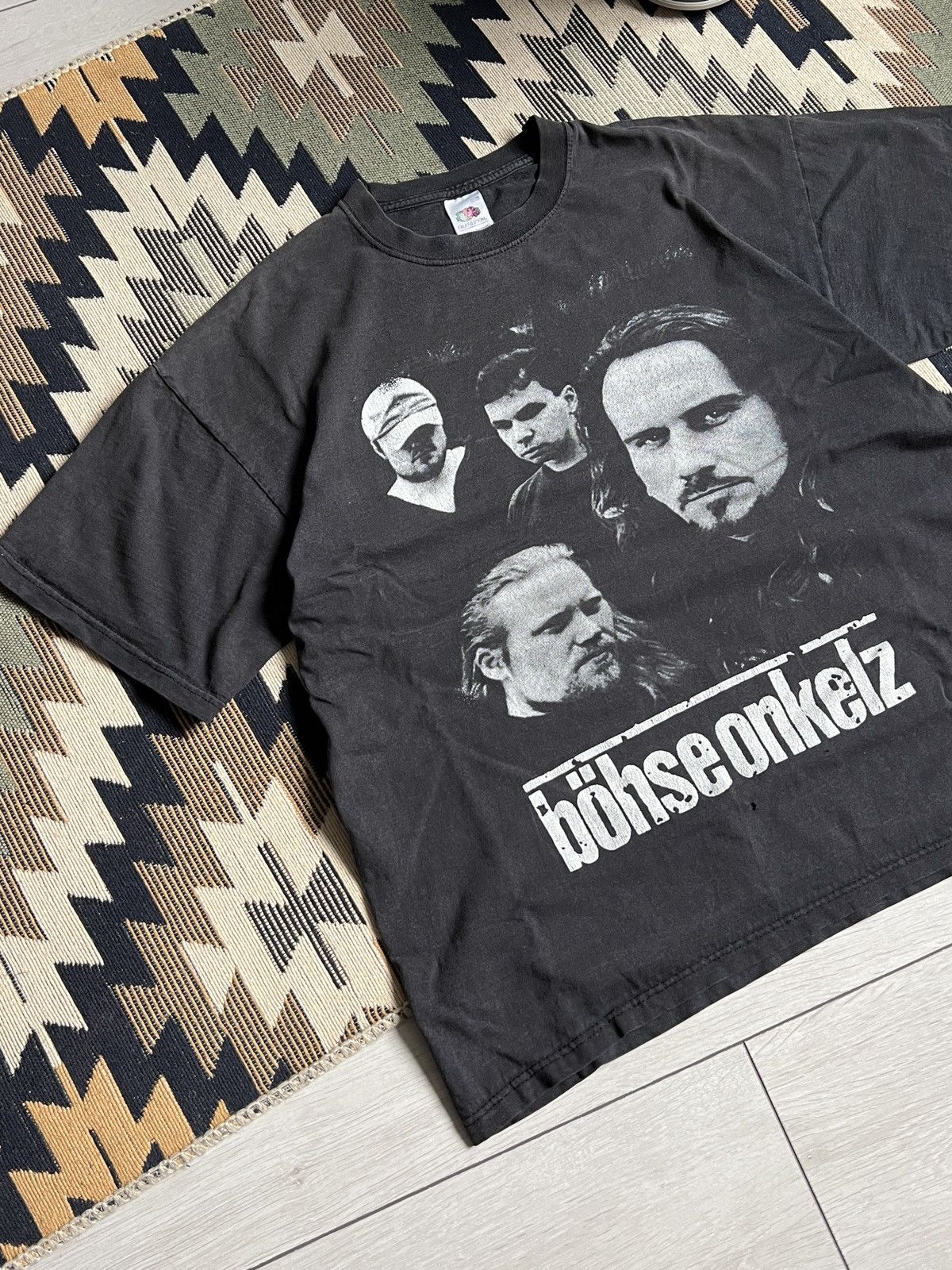 Band Tees × Vintage Vintage Böhse Onkelz Band T-shirt Size US L / EU 52-54 / 3 - 4 Thumbnail