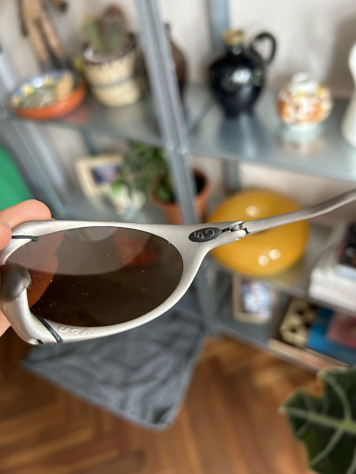 Oakley Vintage Oakley Romeo X Metal 90s Ultra Rare Archive Designer Size ONE SIZE - 18 Thumbnail