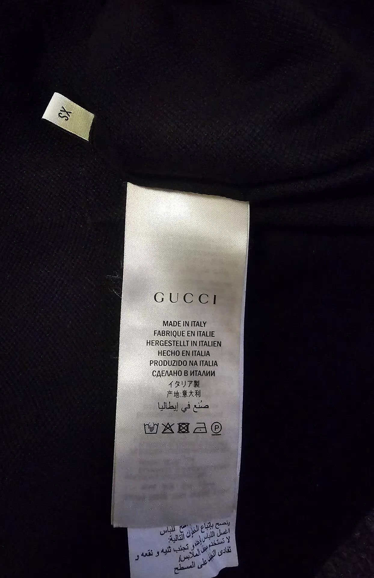 Gucci Gucci Black Polo Shirt Q4 Size US XS / EU 42 / 0 - 5 Thumbnail