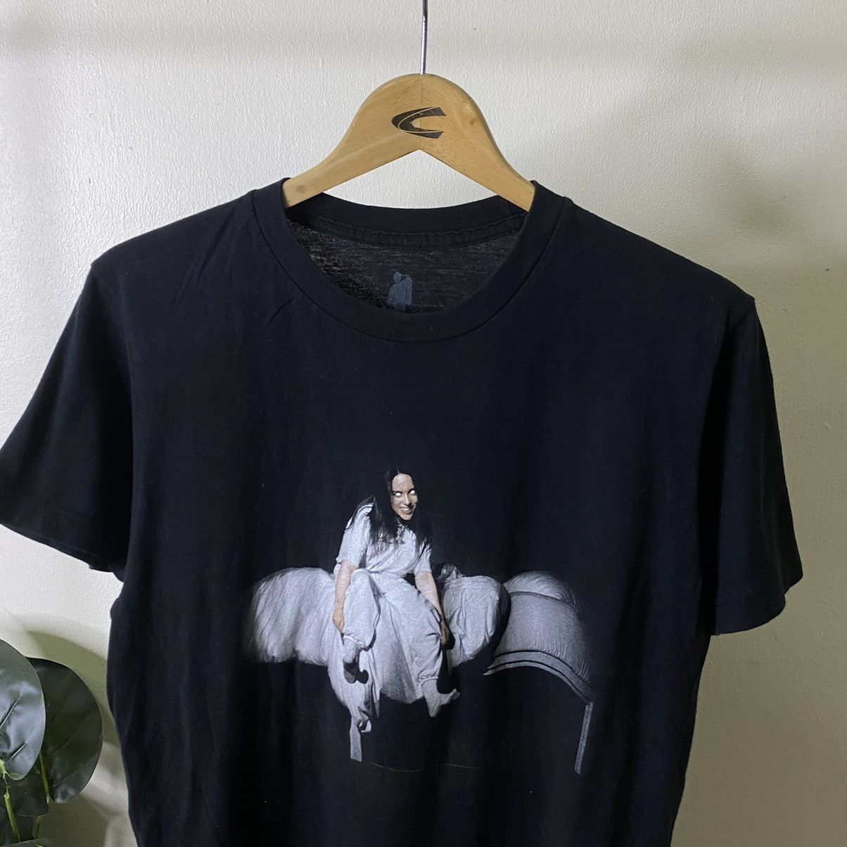 Billie Eilish When We All Fall Asleep Where Do We Go Album Cover Tshirt Size US M / EU 48-50 / 2 - 2 Thumbnail