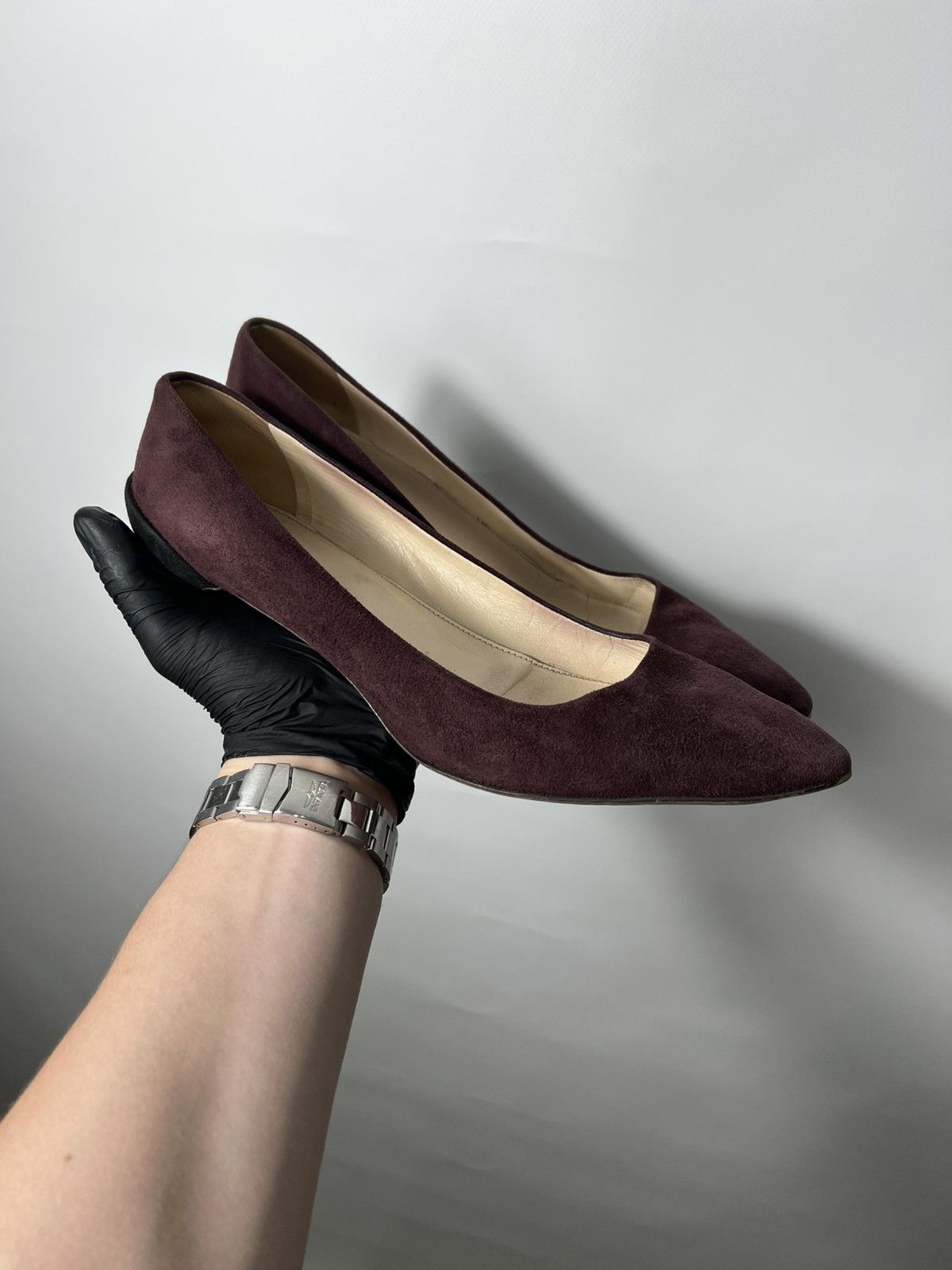 Vintage rare Italian designer Luxury Prada Heels Size 41