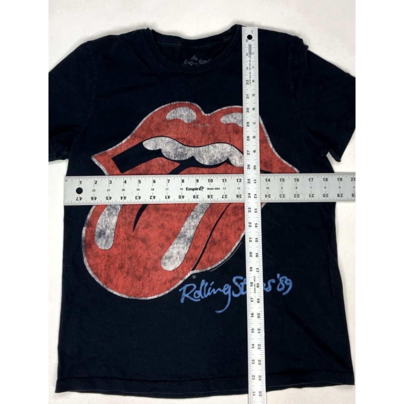 Vintage VINTAGE The Rolling Stones T-Shirt Womens Medium Black Short Sleeve Music Size M / US 6-8 / IT 42-44 - 5 Thumbnail