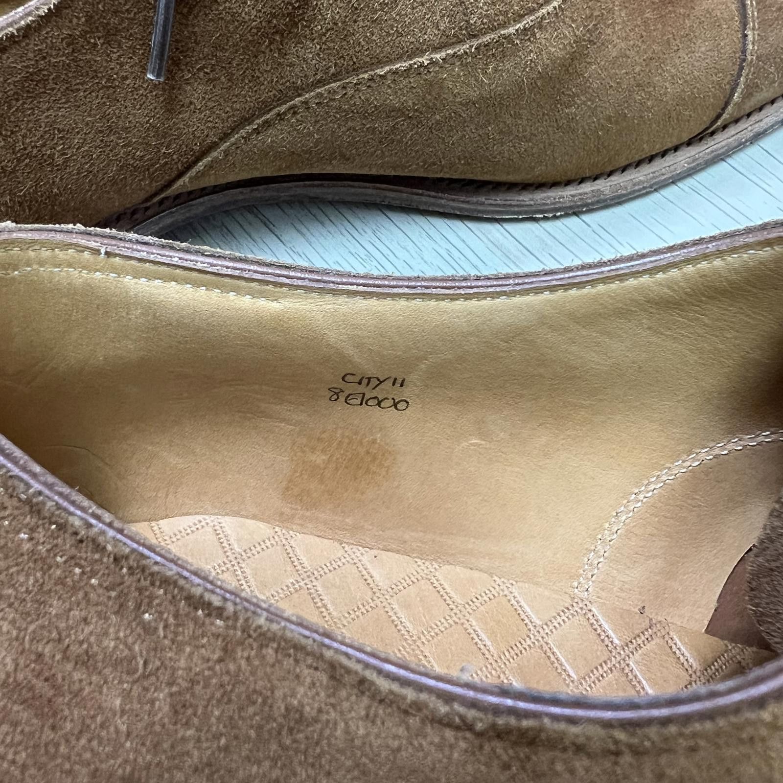 John Lobb John Lobb Suede Oxford Shoes Size US 9.5 / EU 42-43 - 7 Thumbnail
