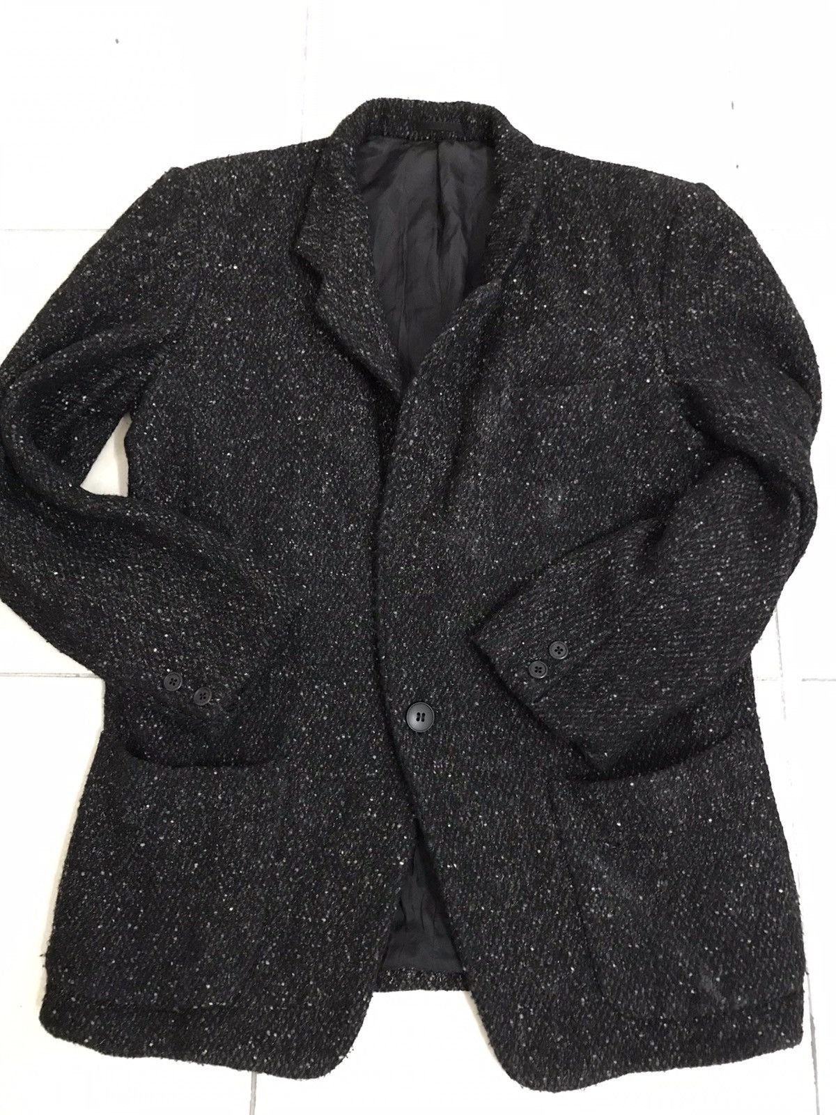 Y's for Men × Yohji Yamamoto Y’s For Men Yohji Yamamoto Wool Coat Jacket Size US M / EU 48-50 / 2 - 5 Thumbnail